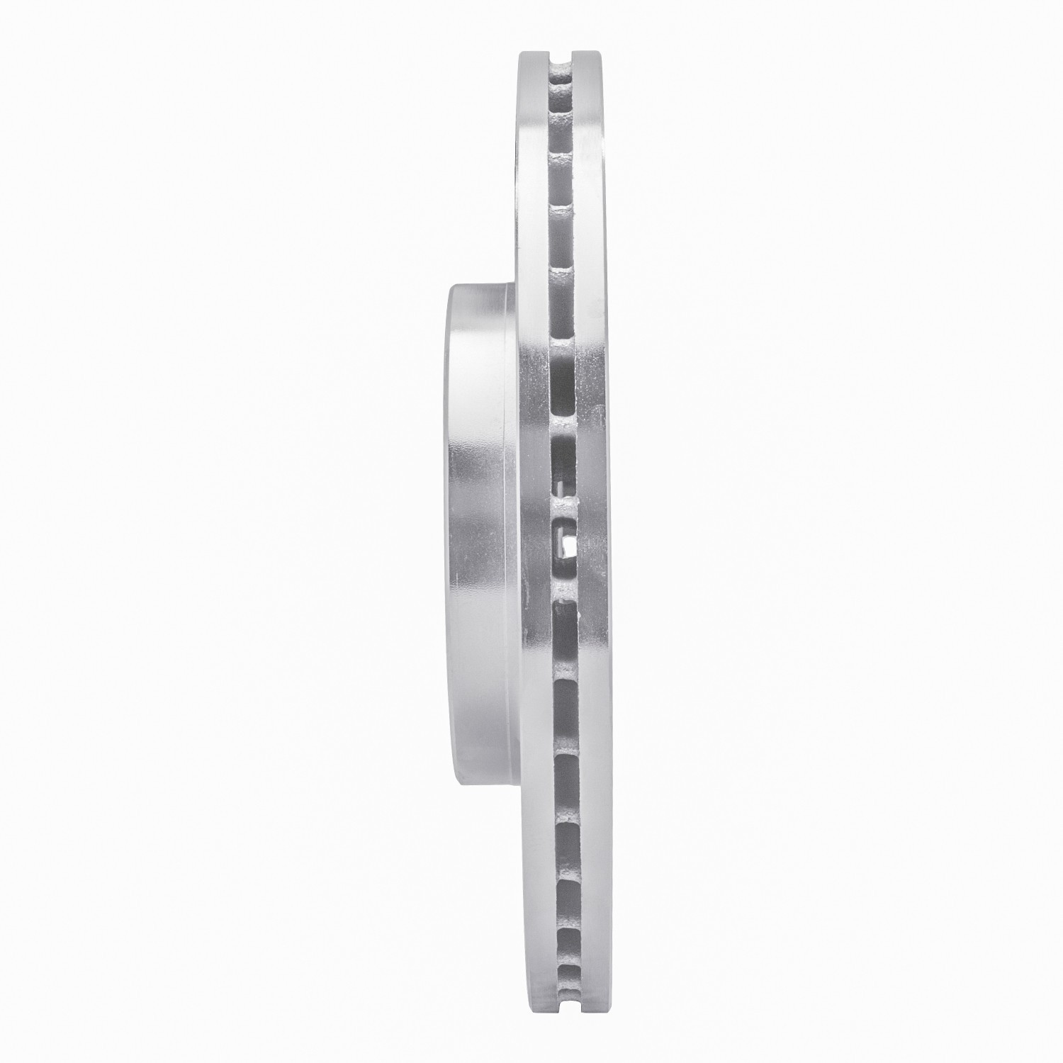 DYN 631-54075R DFC Brake Rotor - Drilled and Slotted - Silver - Image 5