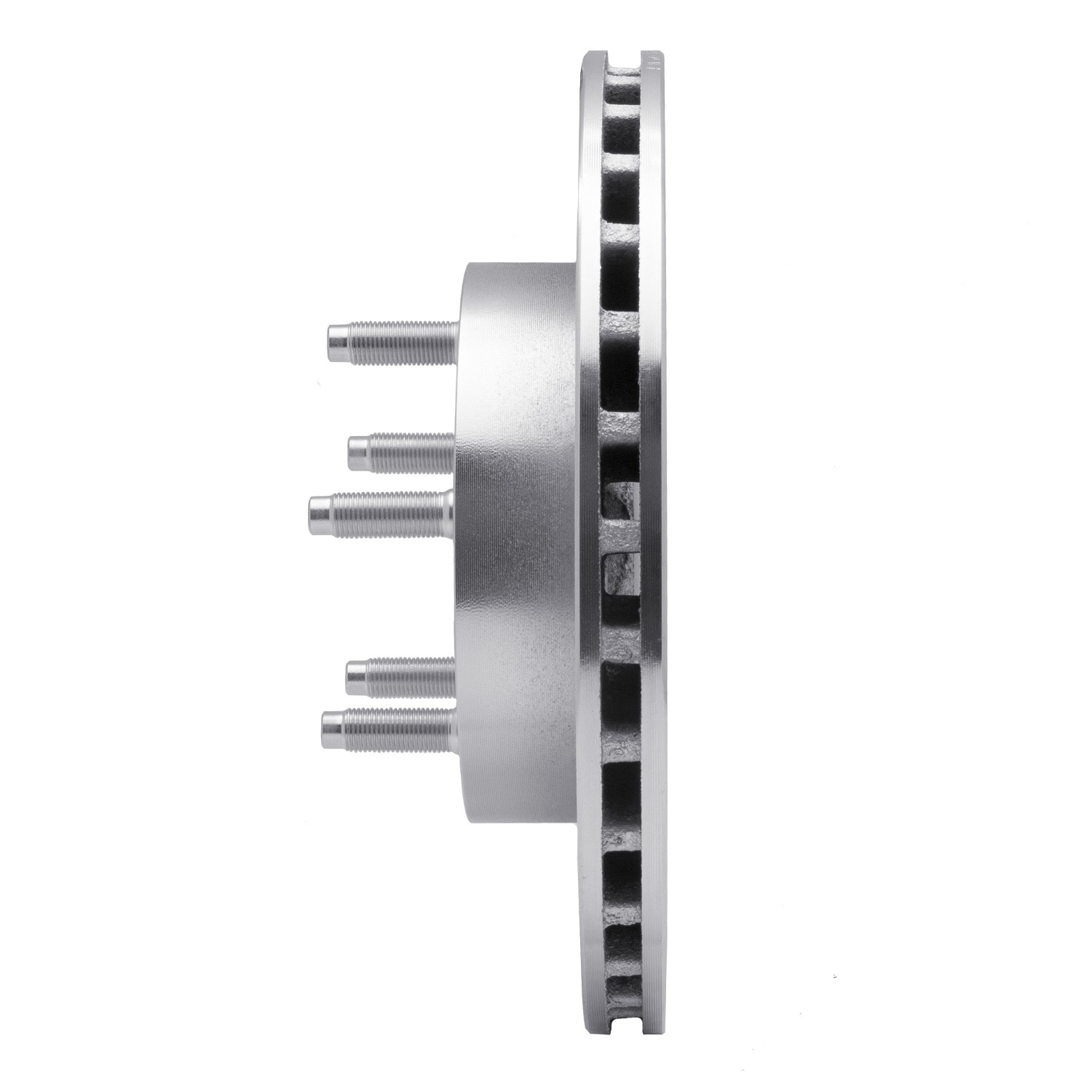 DYN 631-54111L DFC Brake Rotor - Drilled and Slotted - Silver - Image 5