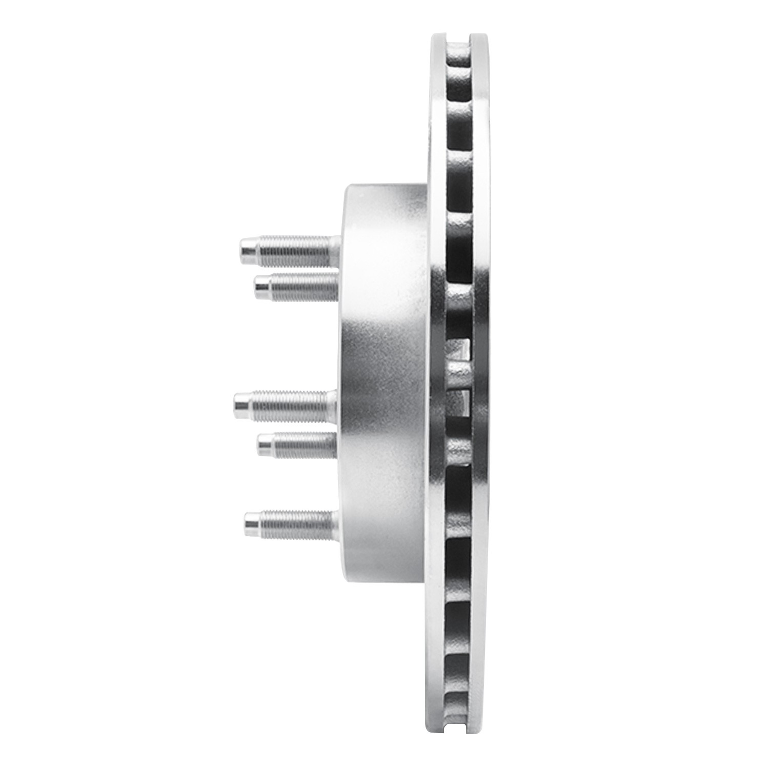 DYN 631-54111R DFC Brake Rotor - Drilled and Slotted - Silver - Image 4