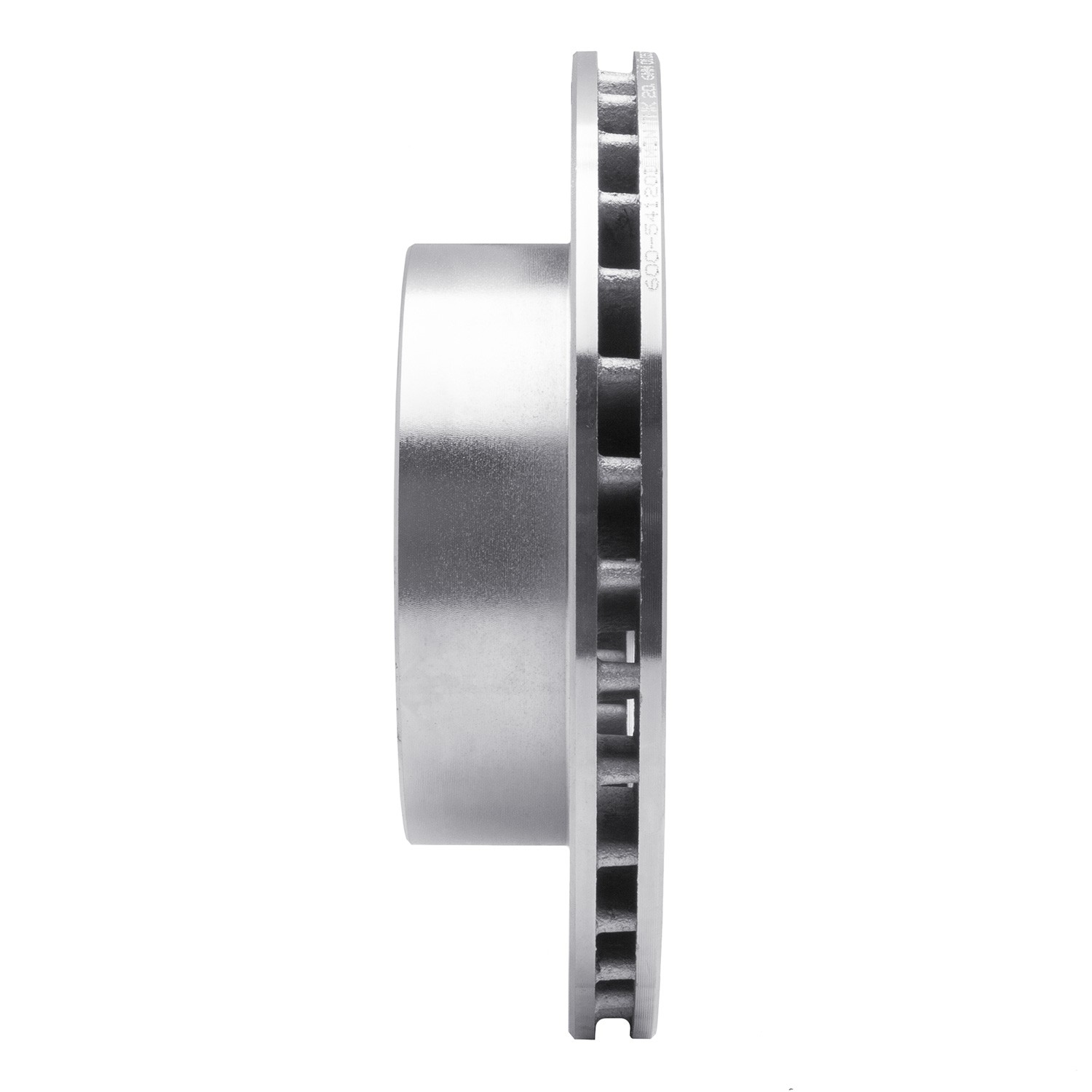 DYN 631-54120D DFC Brake Rotor - Drilled and Slotted - Silver