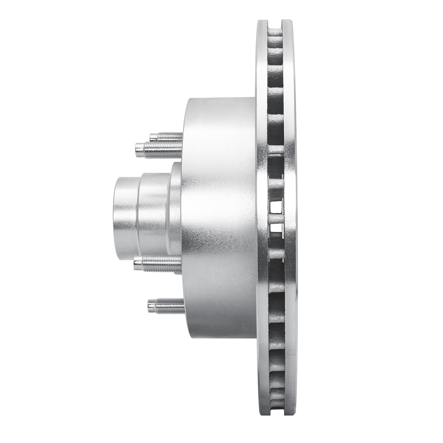DYN 631-54129L DFC Brake Rotor - Drilled and Slotted - Silver - Image 5