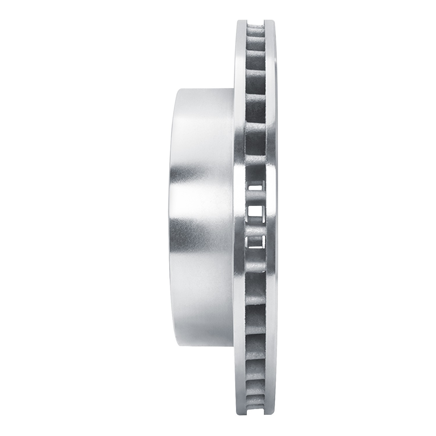 DYN 631-54143L DFC Brake Rotor - Drilled and Slotted - Silver - Image 5