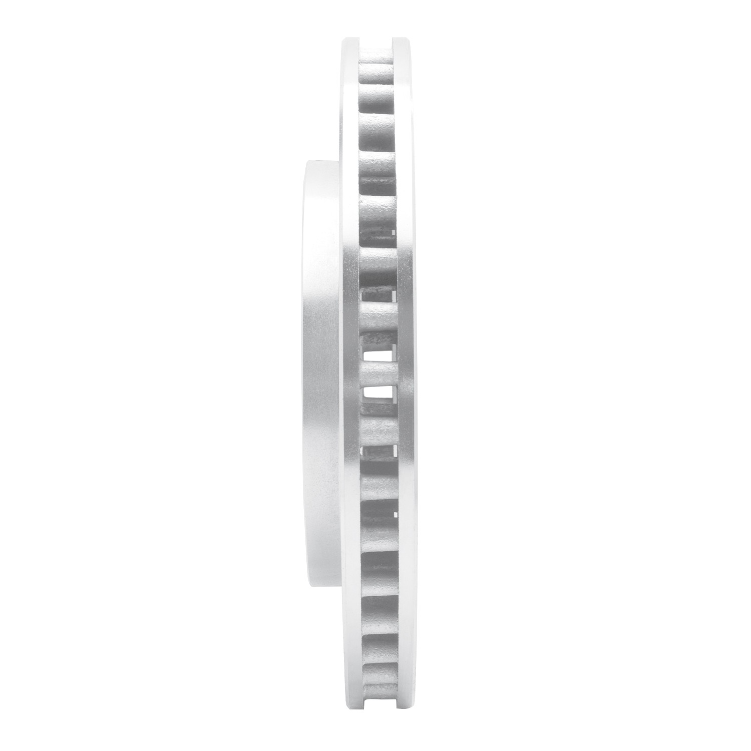 DYN 631-54152R DFC Brake Rotor - Drilled and Slotted - Silver - Image 5