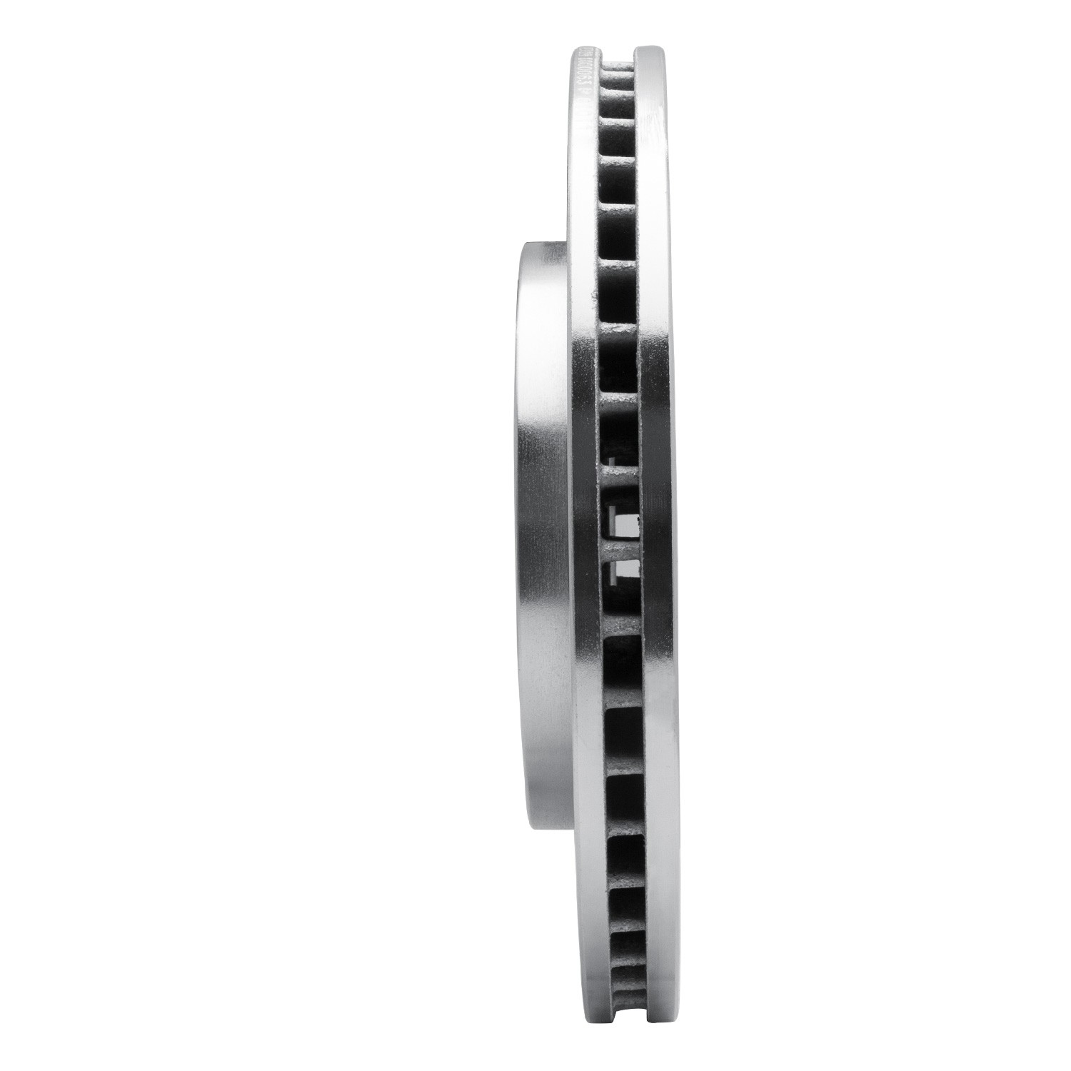 DYN 631-54183L DFC Brake Rotor - Drilled and Slotted - Silver