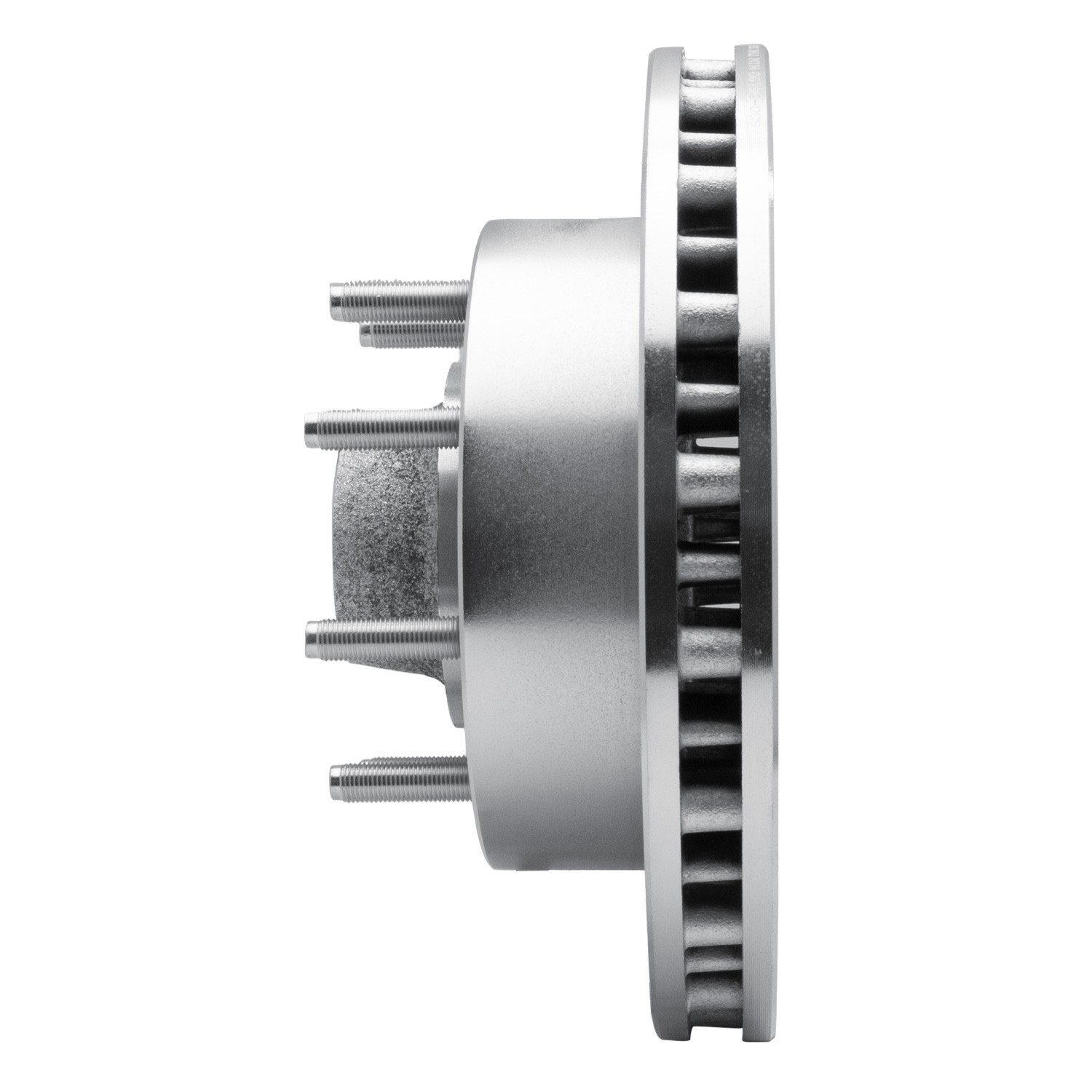 DYN 631-54190L DFC Brake Rotor - Drilled and Slotted - Silver - Image 4