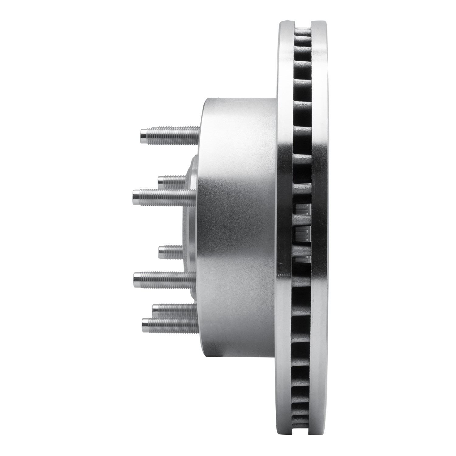 DYN 631-54201L DFC Brake Rotor - Drilled and Slotted - Silver - Image 5