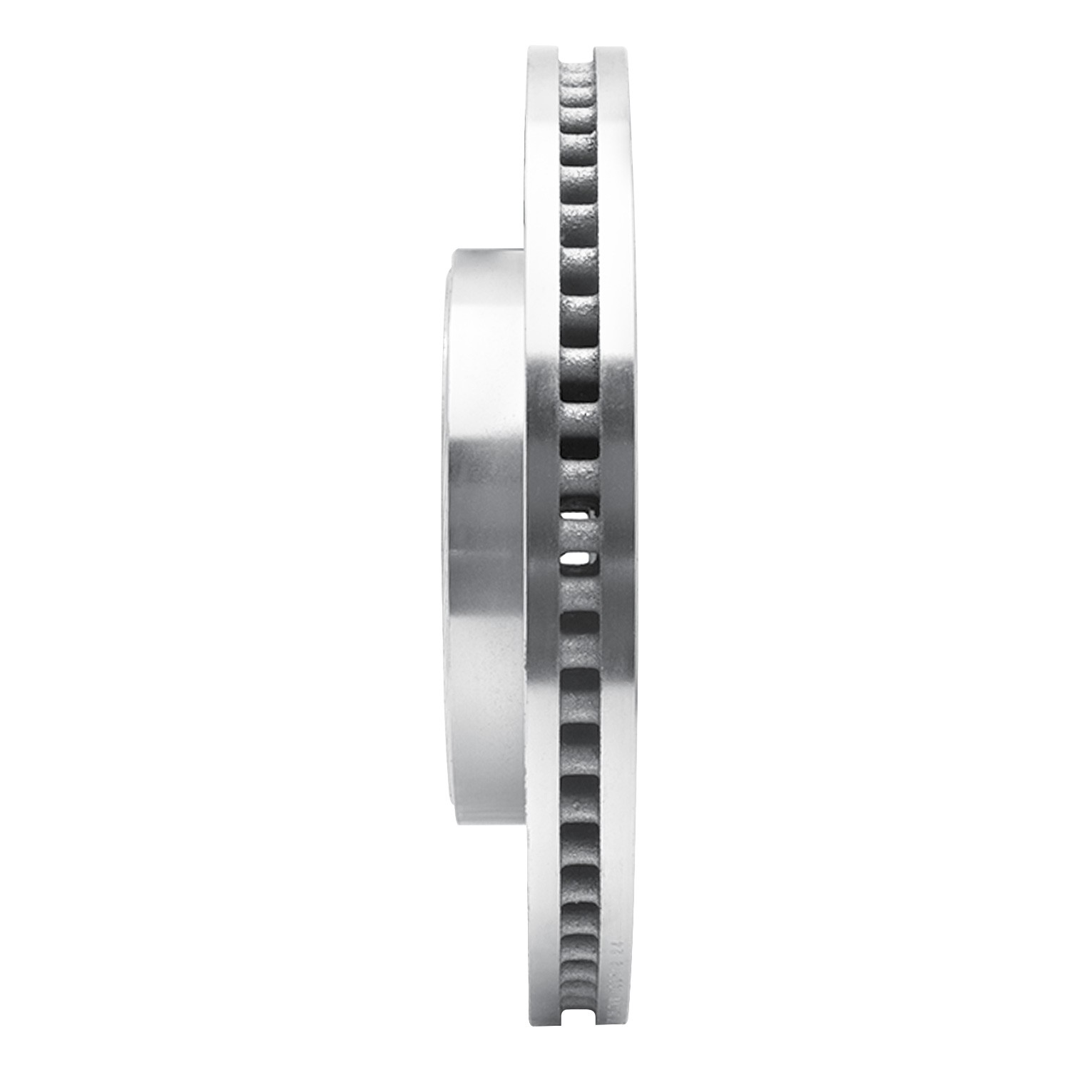 DYN 631-54203R DFC Brake Rotor - Drilled and Slotted - Silver - Image 4