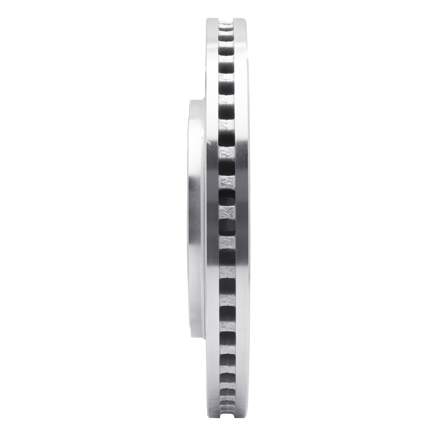 DYN 631-54204L DFC Brake Rotor - Drilled and Slotted - Silver