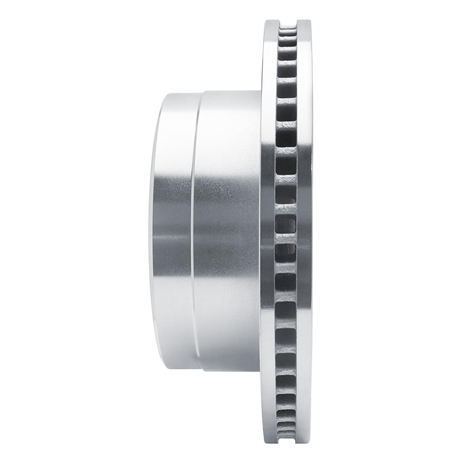DYN 631-54225L DFC Brake Rotor - Drilled and Slotted - Silver