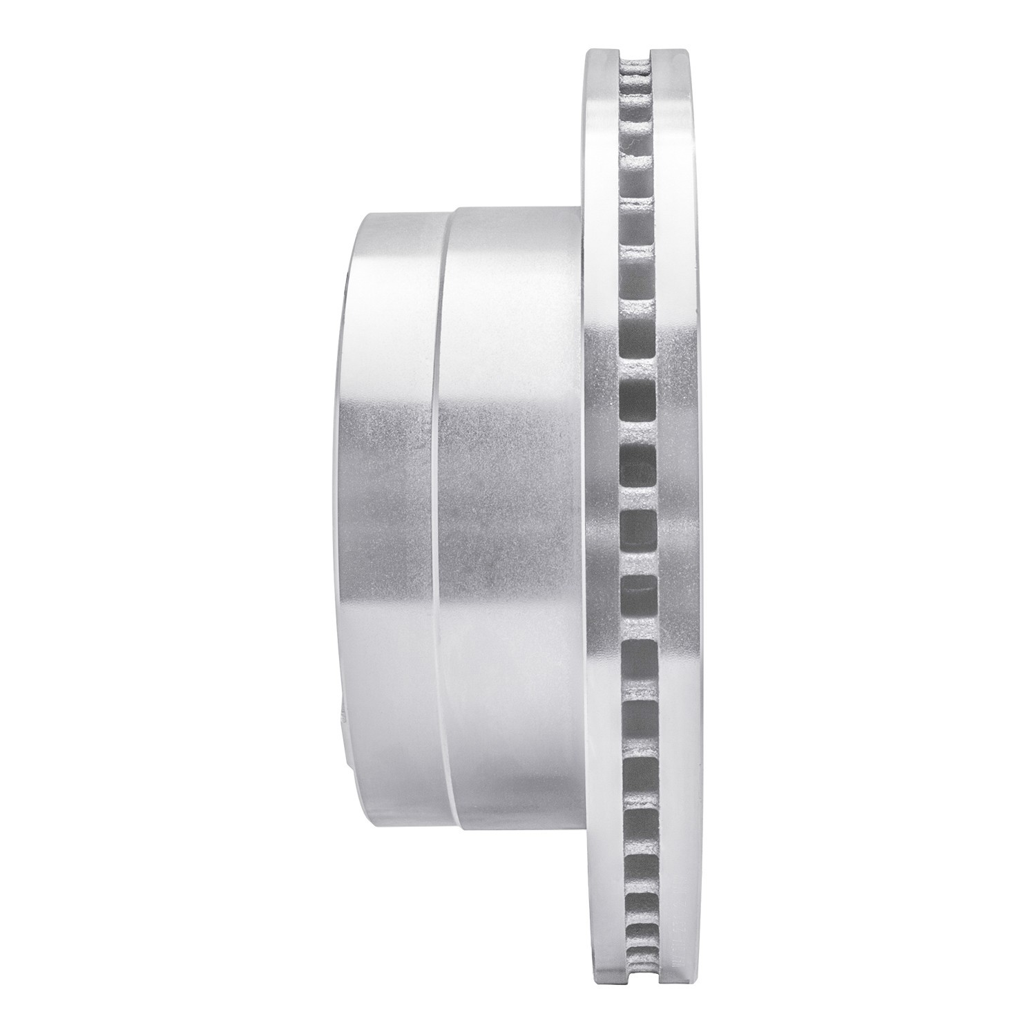 DYN 631-54227R DFC Brake Rotor - Drilled and Slotted - Silver