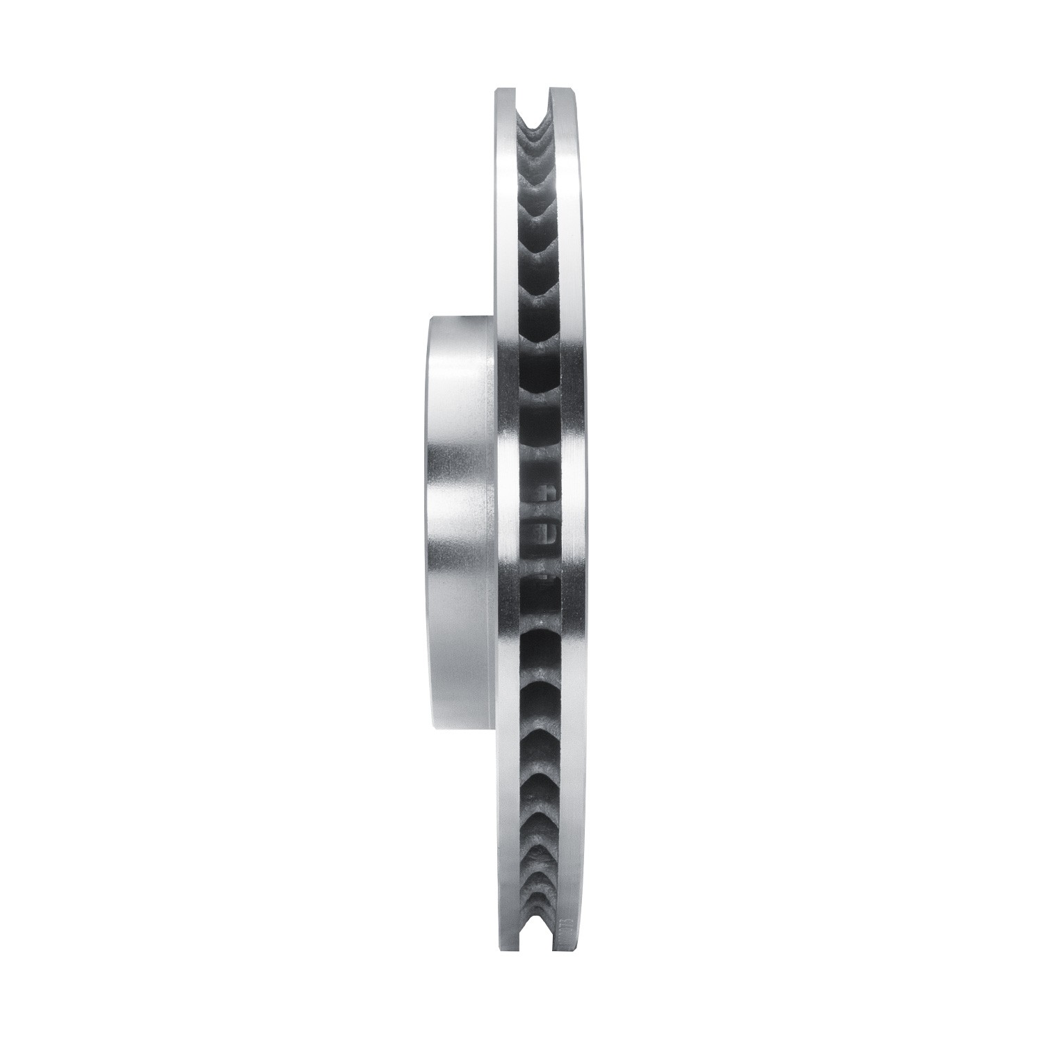 DYN 631-54281L DFC Brake Rotor - Drilled and Slotted - Silver - Image 5