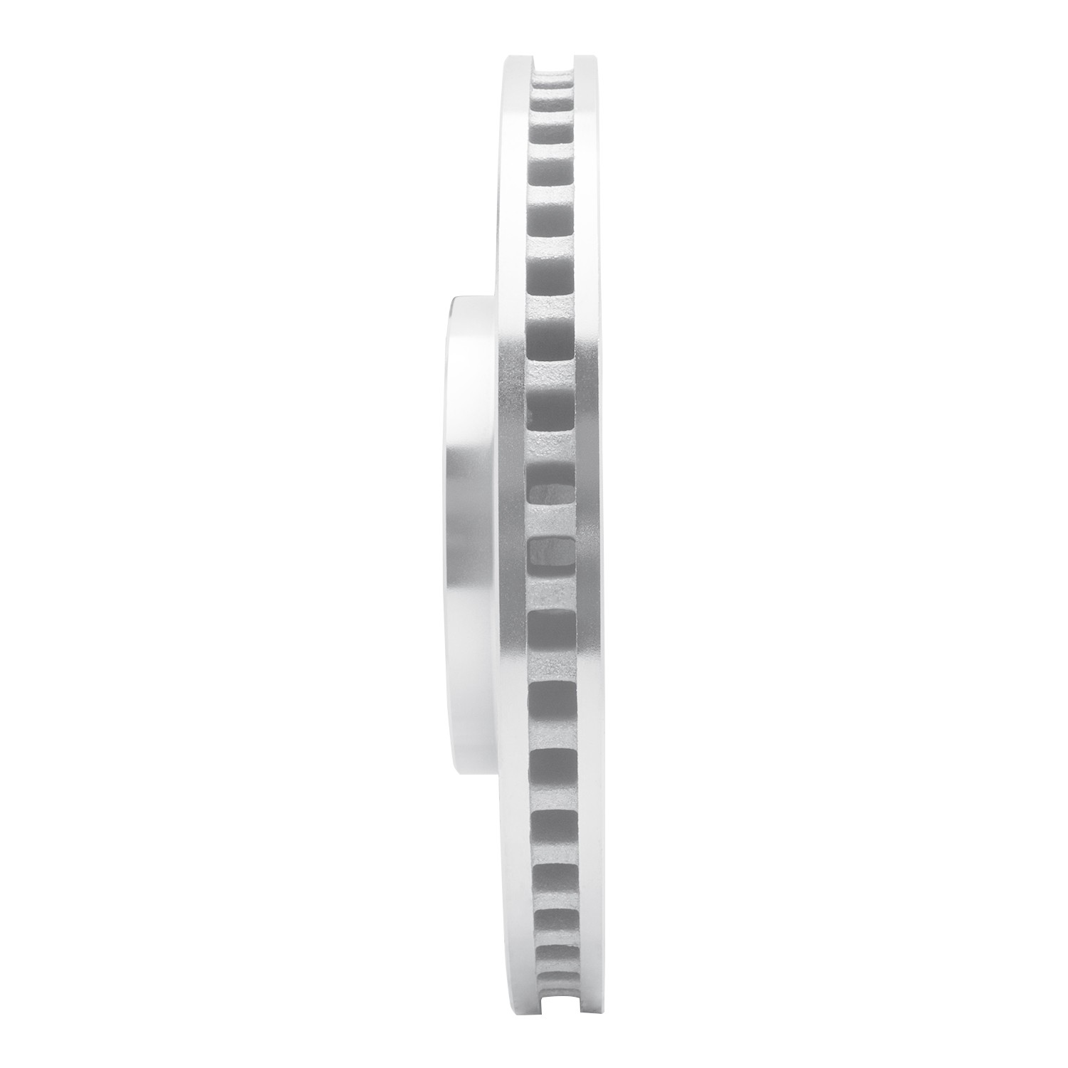 DYN 631-55006L DFC Brake Rotor - Drilled and Slotted - Silver - Image 5