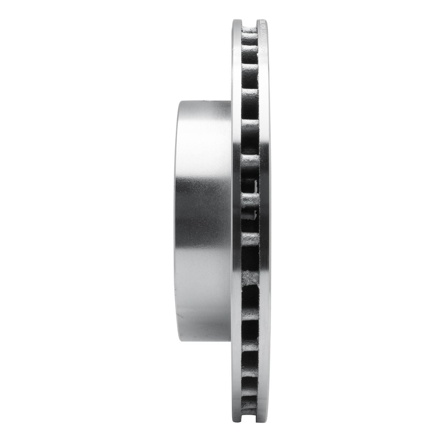 DYN 631-56007D DFC Brake Rotor - Drilled and Slotted - Silver