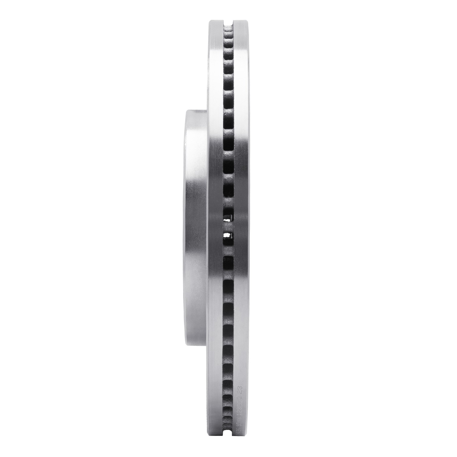 DYN 631-56019R DFC Brake Rotor - Drilled and Slotted - Silver - Image 5