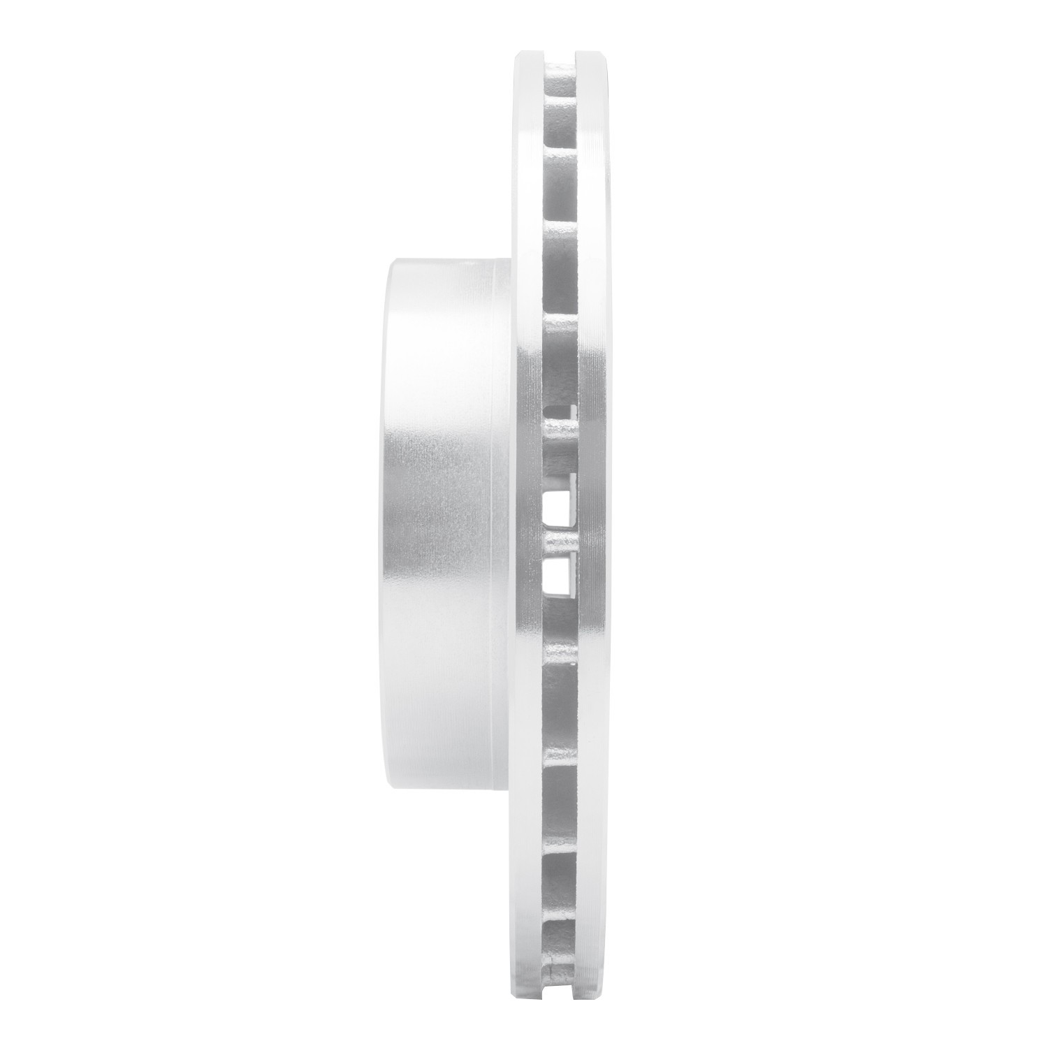 DYN 631-57000R DFC Brake Rotor - Drilled and Slotted - Silver - Image 5