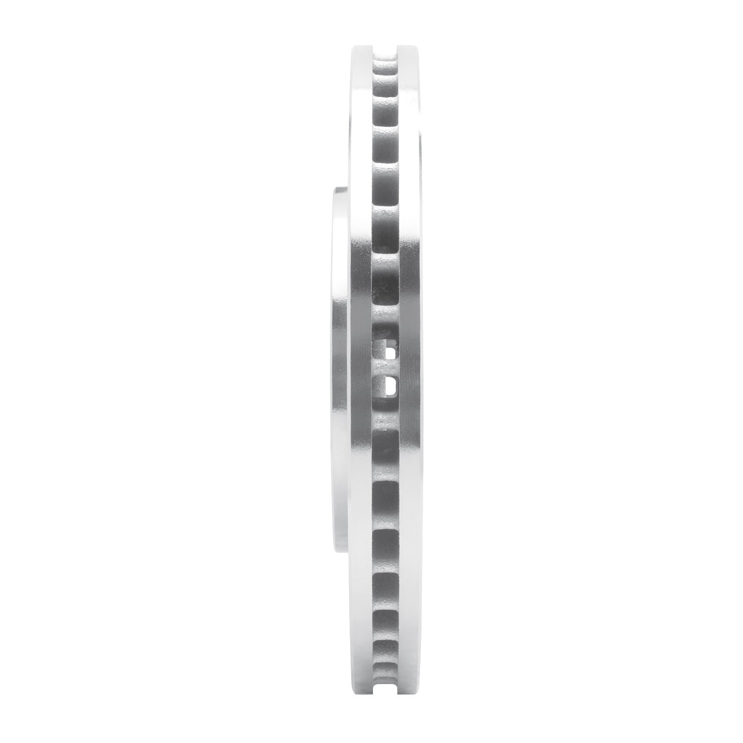 DYN 631-58004L DFC Brake Rotor - Drilled and Slotted - Silver - Image 4