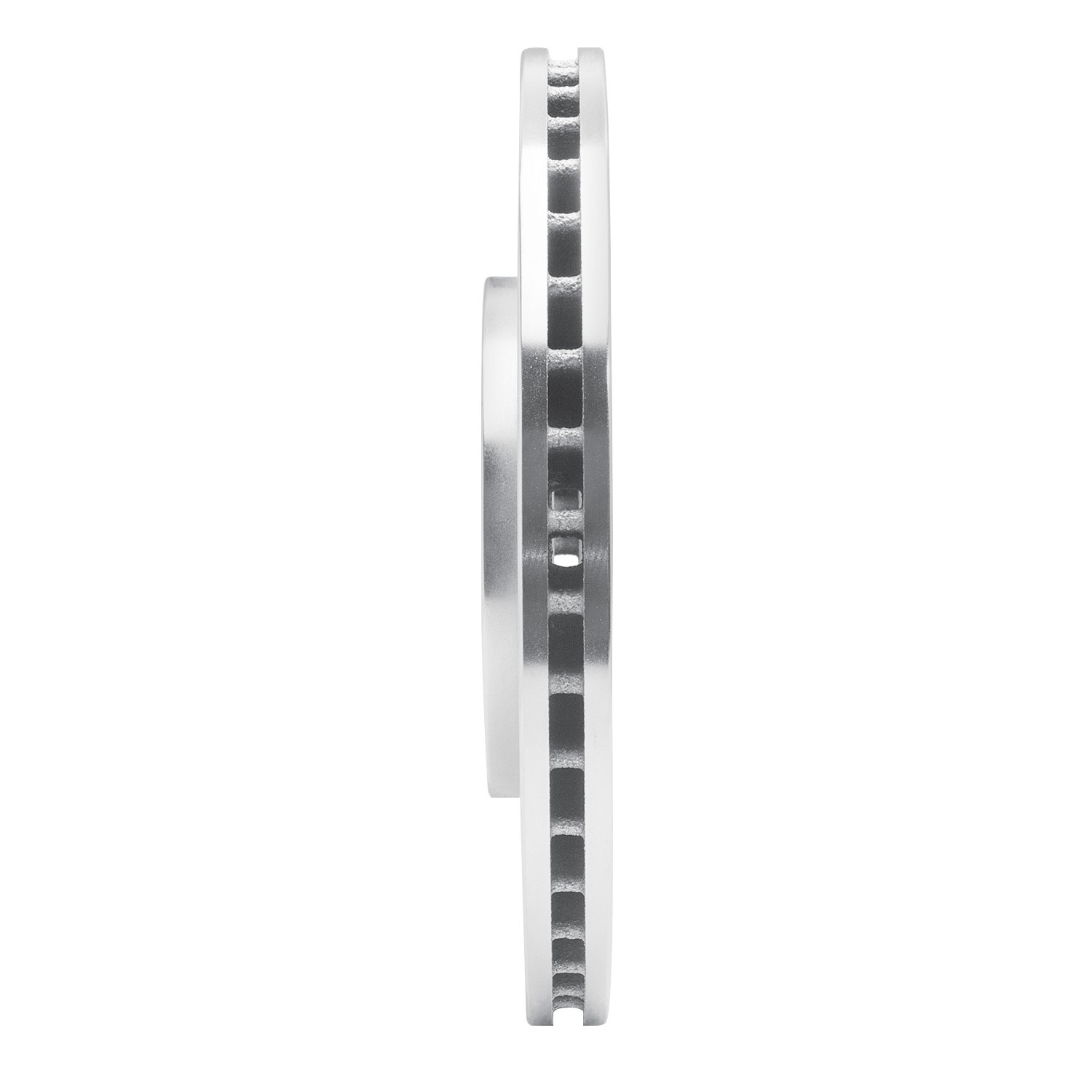 DYN 631-58006L DFC Brake Rotor - Drilled and Slotted - Silver