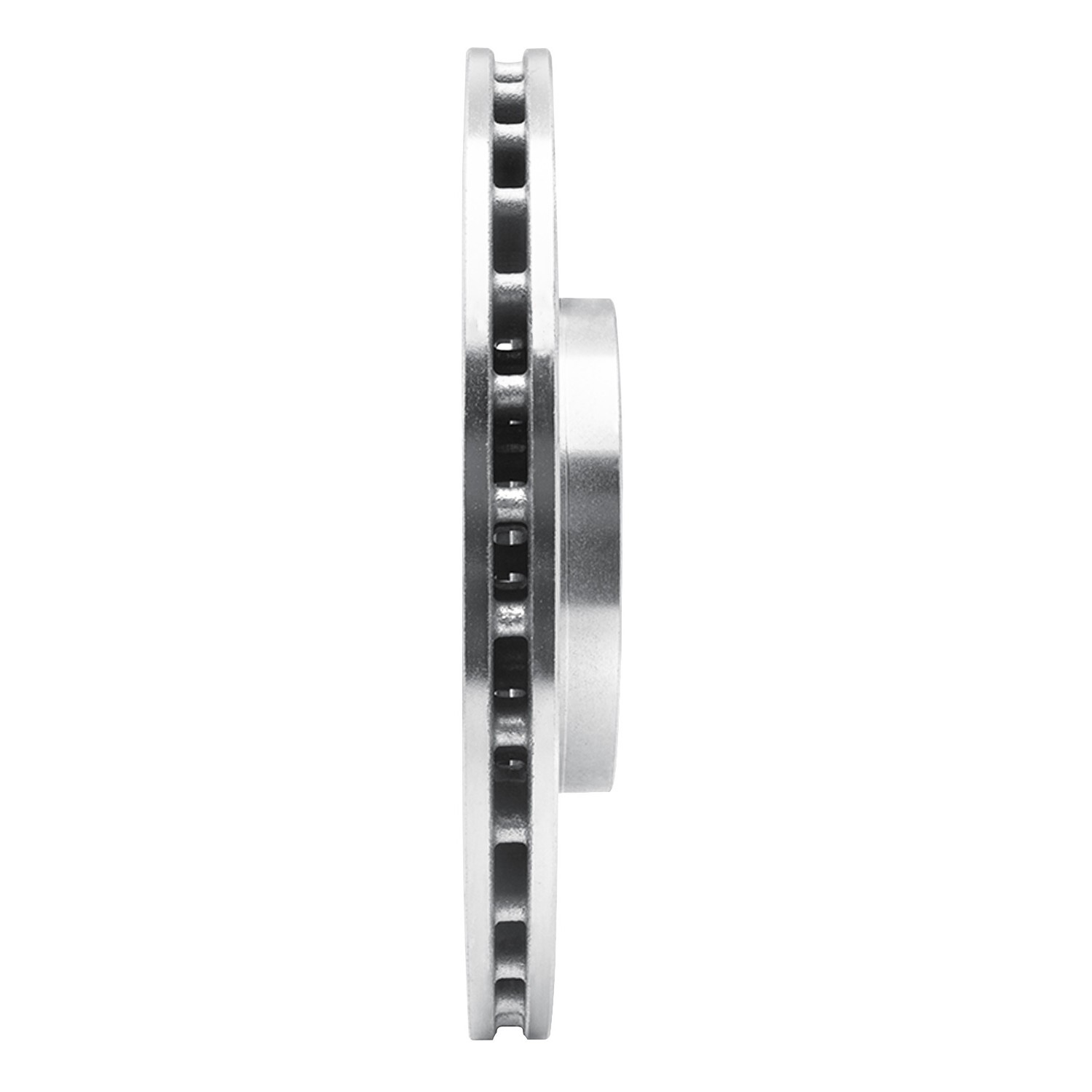 DYN 631-58020L DFC Brake Rotor - Drilled and Slotted - Silver - Image 4