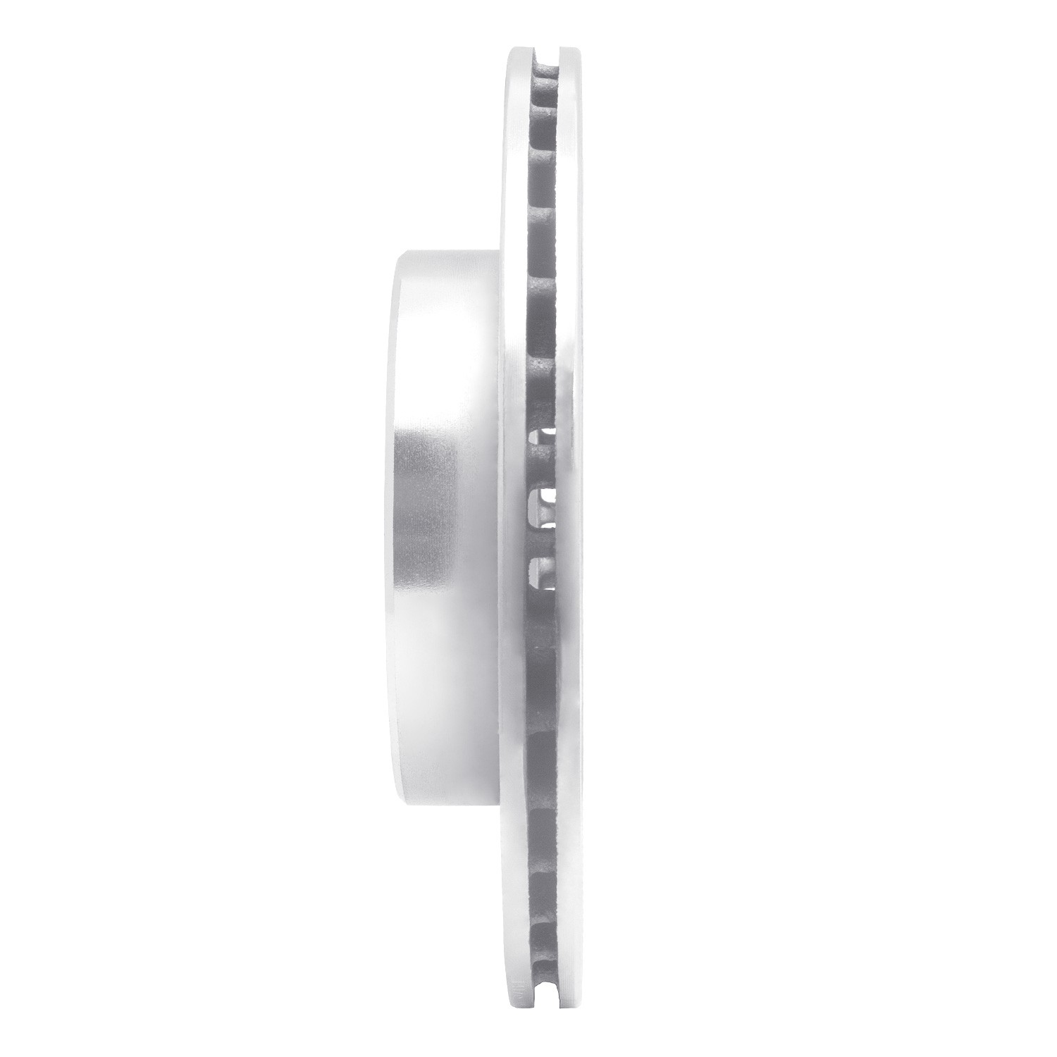 DYN 631-59005R DFC Brake Rotor - Drilled and Slotted - Silver - Image 5