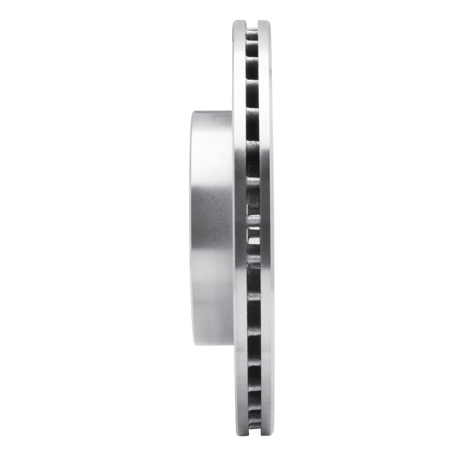 DYN 631-59018L DFC Brake Rotor - Drilled and Slotted - Silver - Image 5