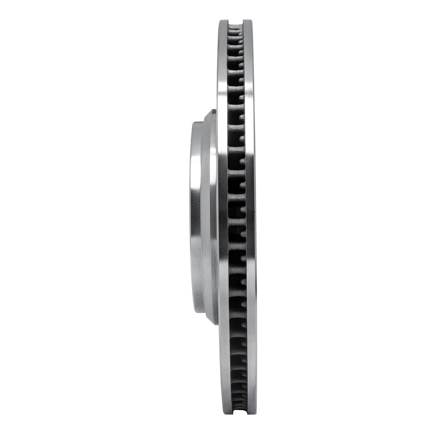 DYN 631-59063L DFC Brake Rotor - Drilled and Slotted - Silver - Image 3