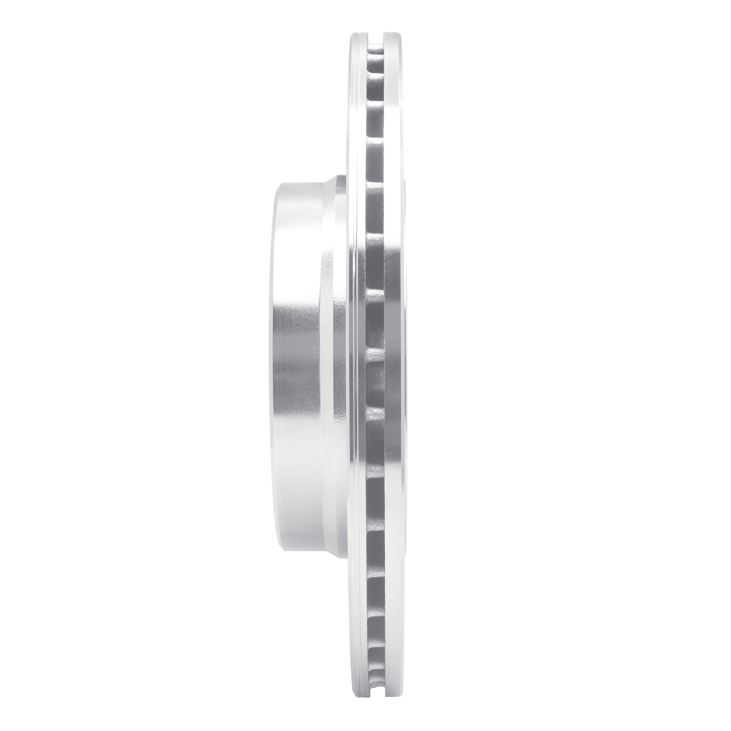 DYN 631-63030L DFC Brake Rotor - Drilled and Slotted - Silver - Image 4