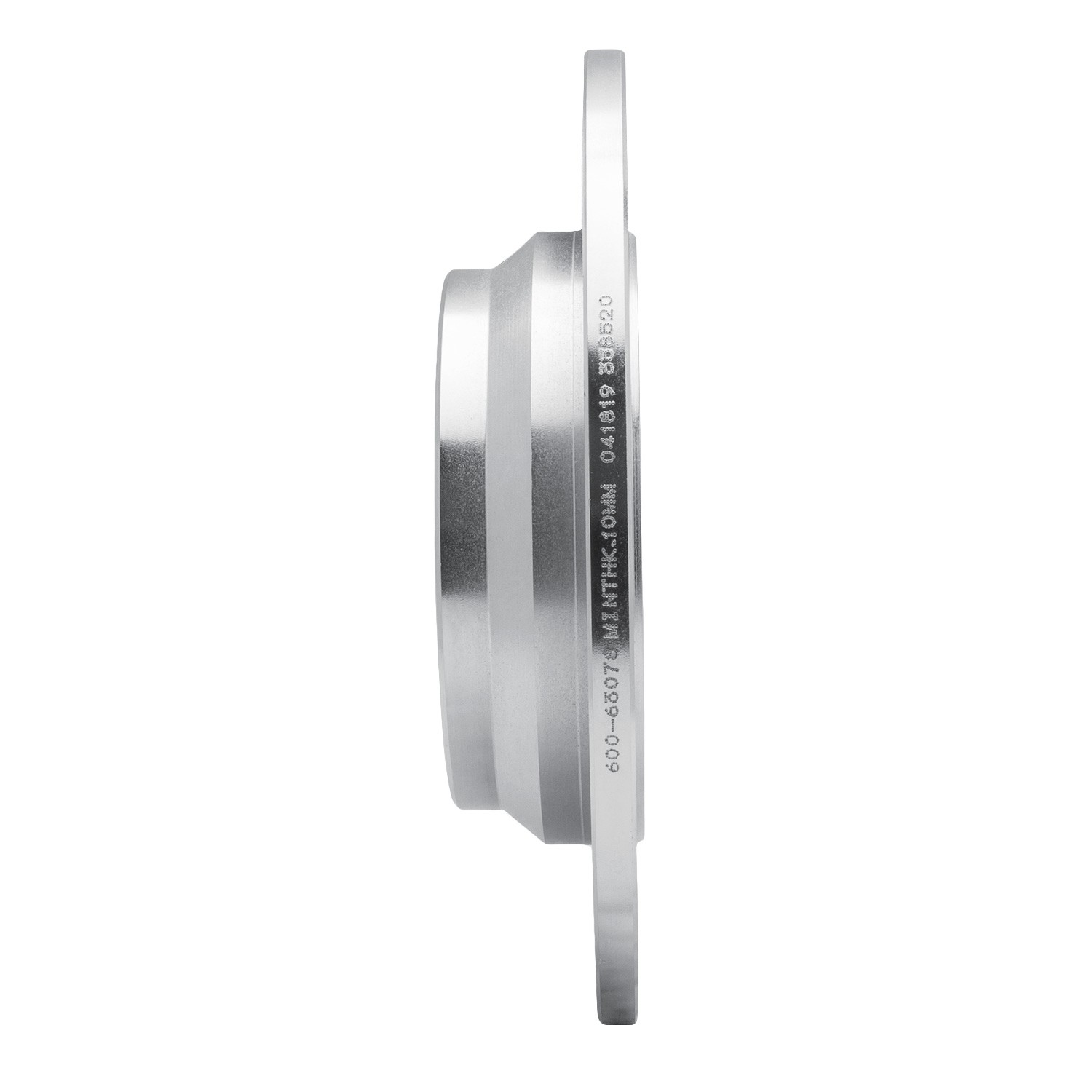 DYN 631-63078L DFC Brake Rotor - Drilled and Slotted - Silver