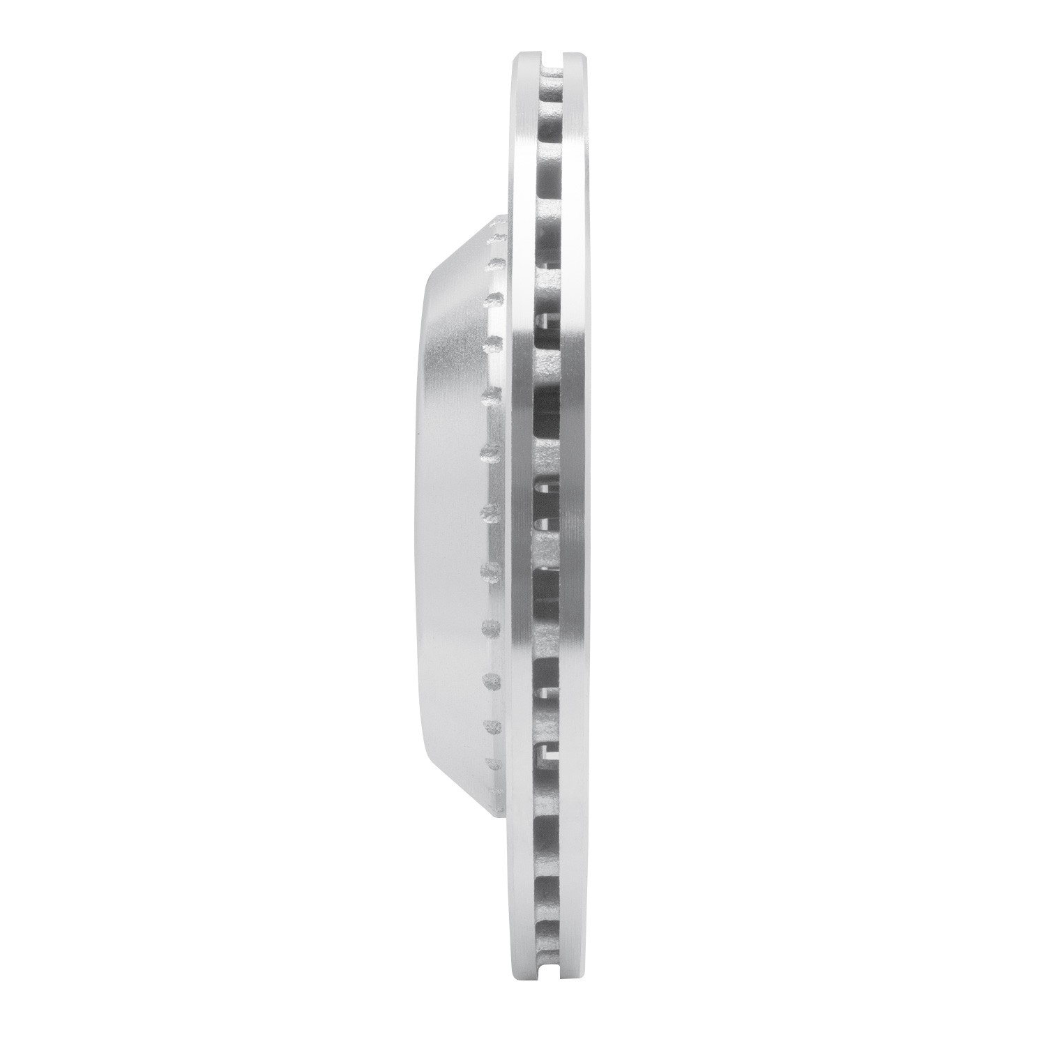DYN 631-63165L DFC Brake Rotor - Drilled and Slotted - Silver