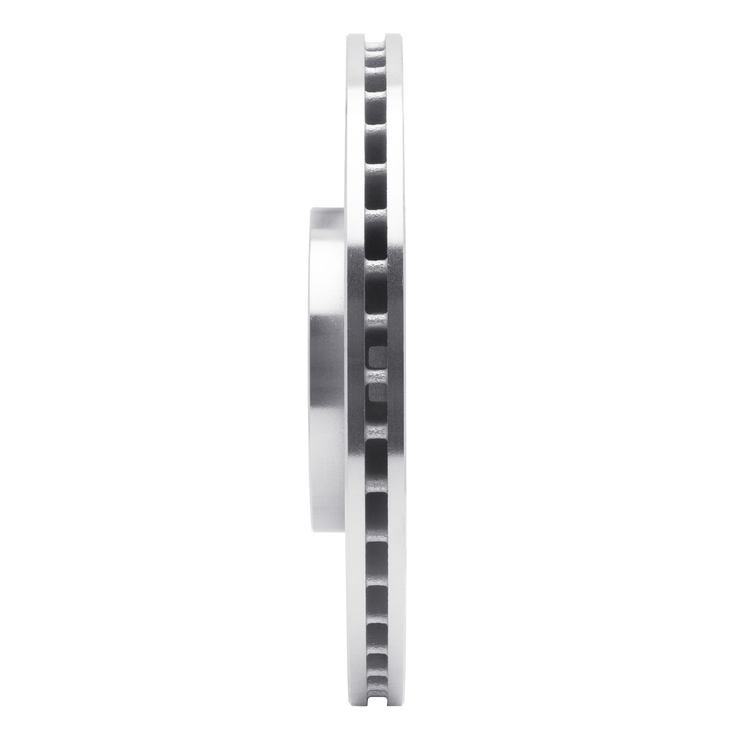 DYN 631-65013R DFC Brake Rotor - Drilled and Slotted - Silver - Image 5