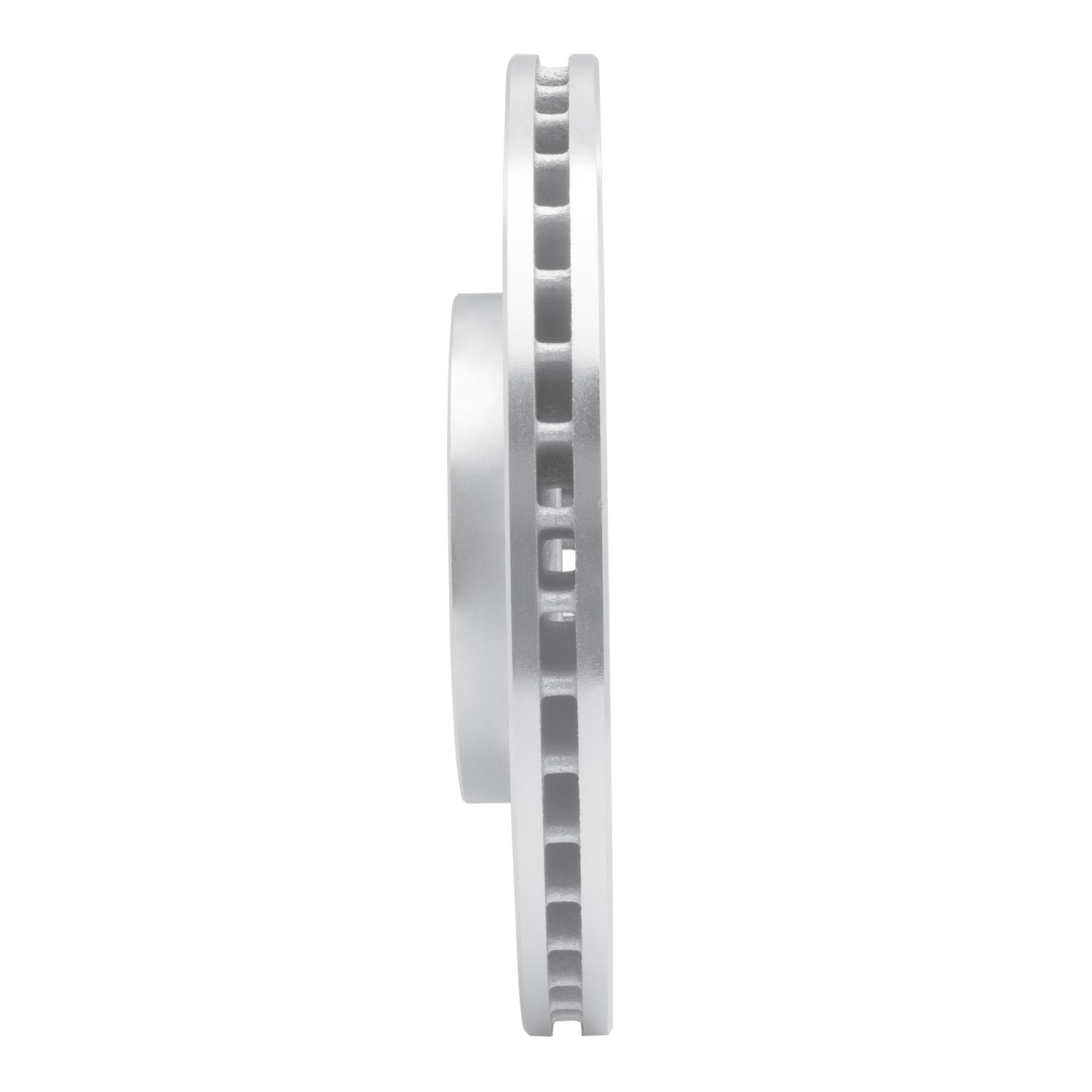 DYN 631-65015L DFC Brake Rotor - Drilled and Slotted - Silver