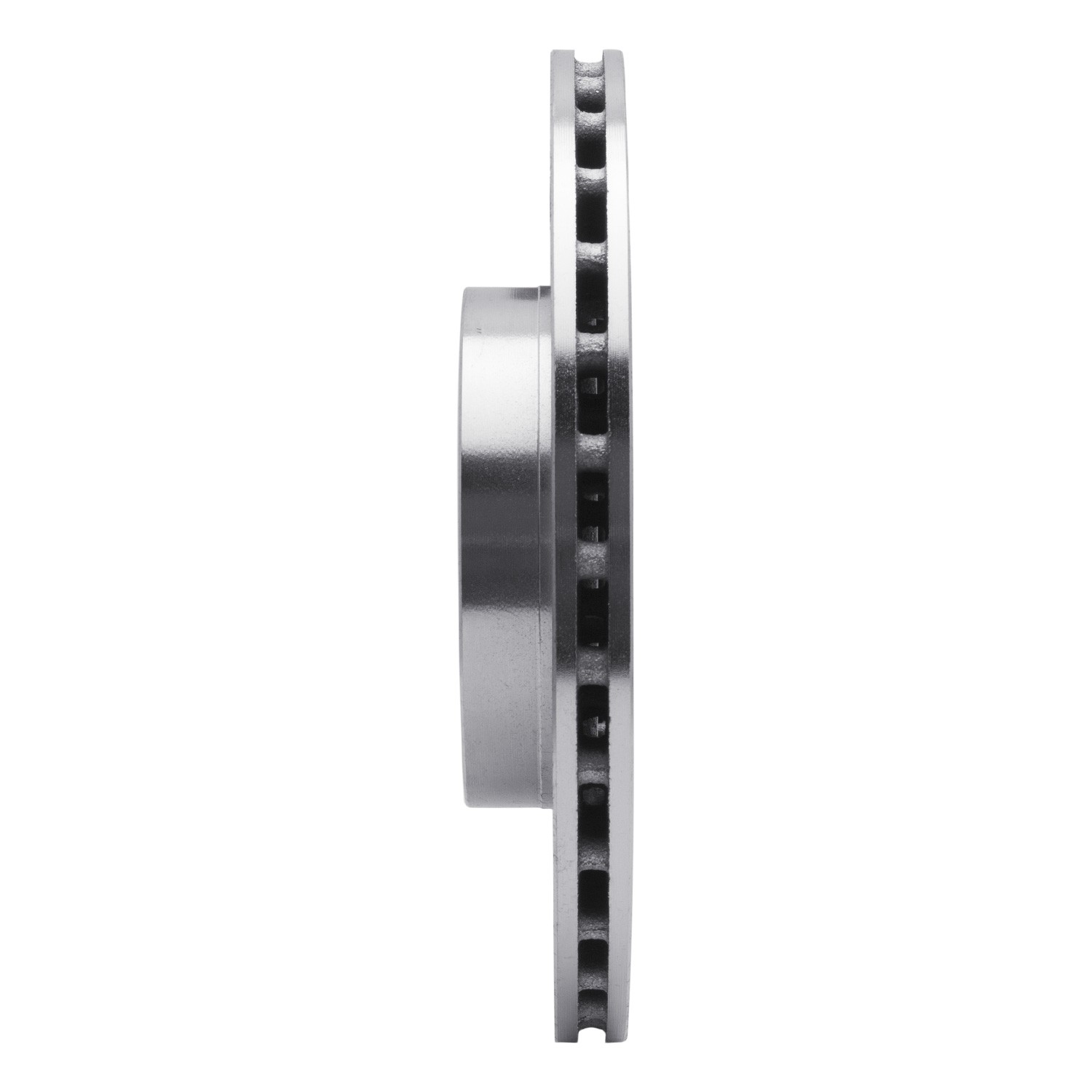 DYN 631-67054R DFC Brake Rotor - Drilled and Slotted - Silver