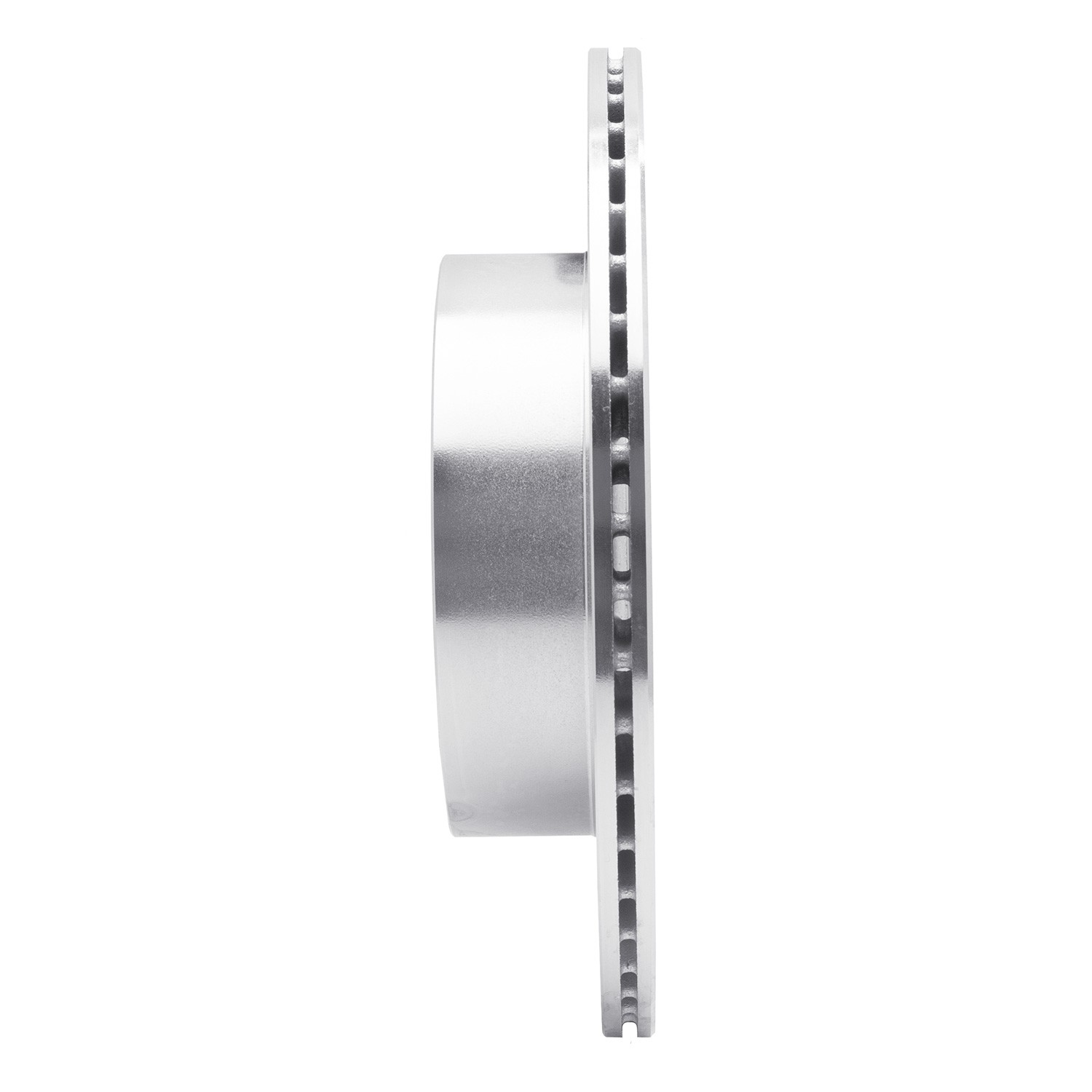 DYN 631-67055R DFC Brake Rotor - Drilled and Slotted - Silver