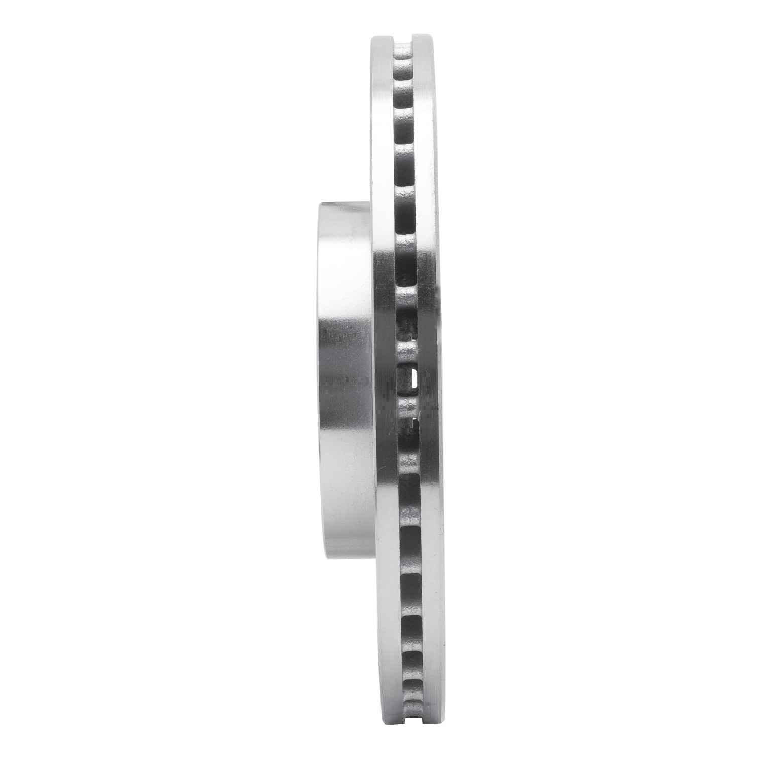 DYN 631-67066L DFC Brake Rotor - Drilled and Slotted - Silver