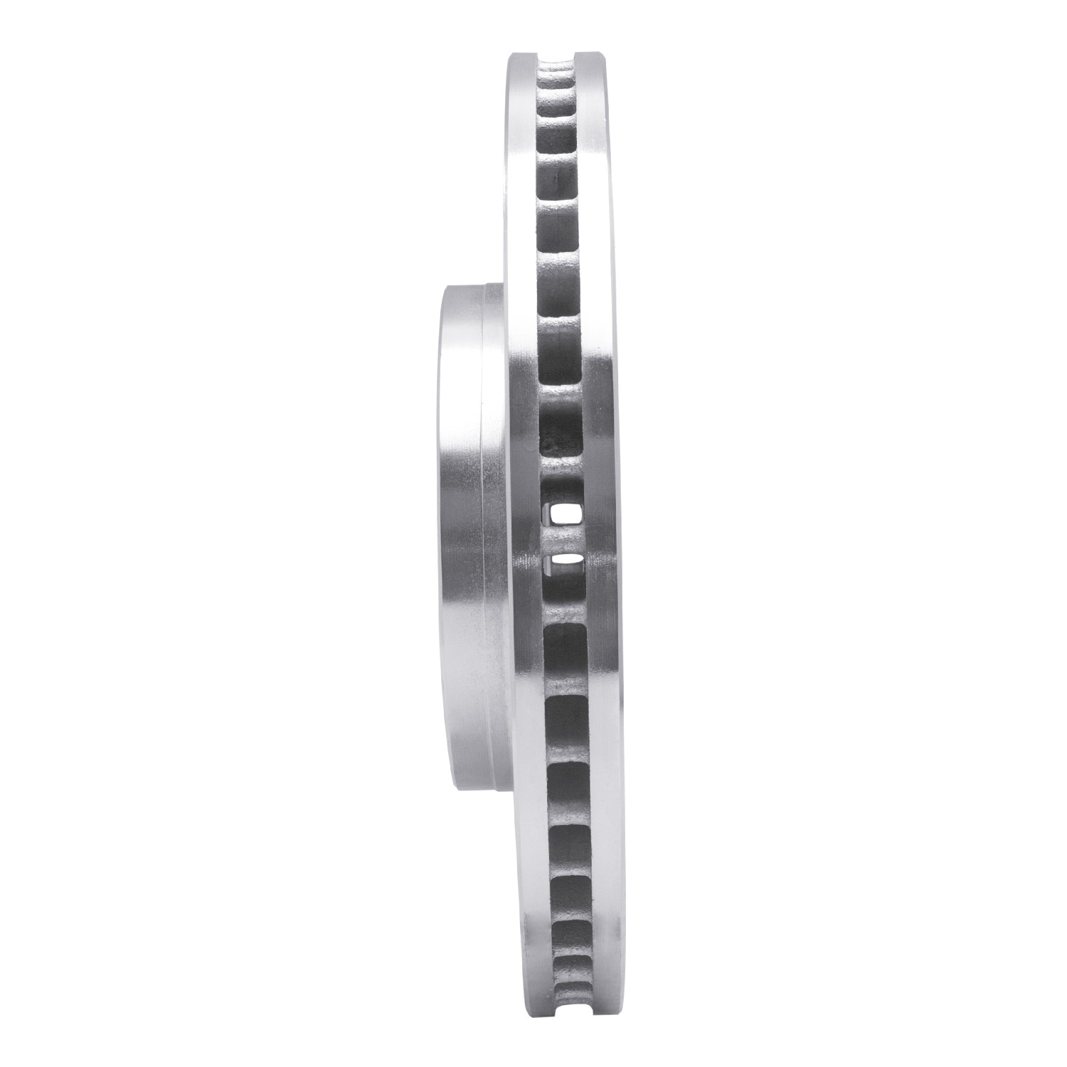 DYN 631-67087R DFC Brake Rotor - Drilled and Slotted - Silver
