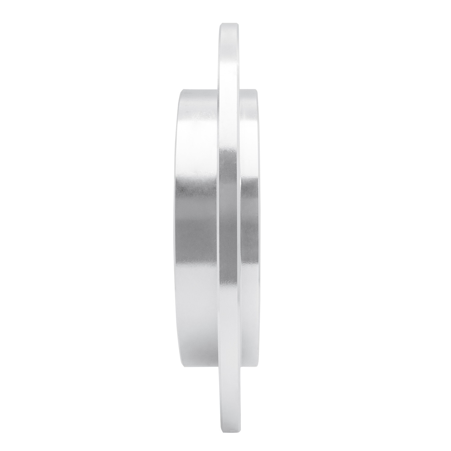 DYN 631-67090L DFC Brake Rotor - Drilled and Slotted - Silver