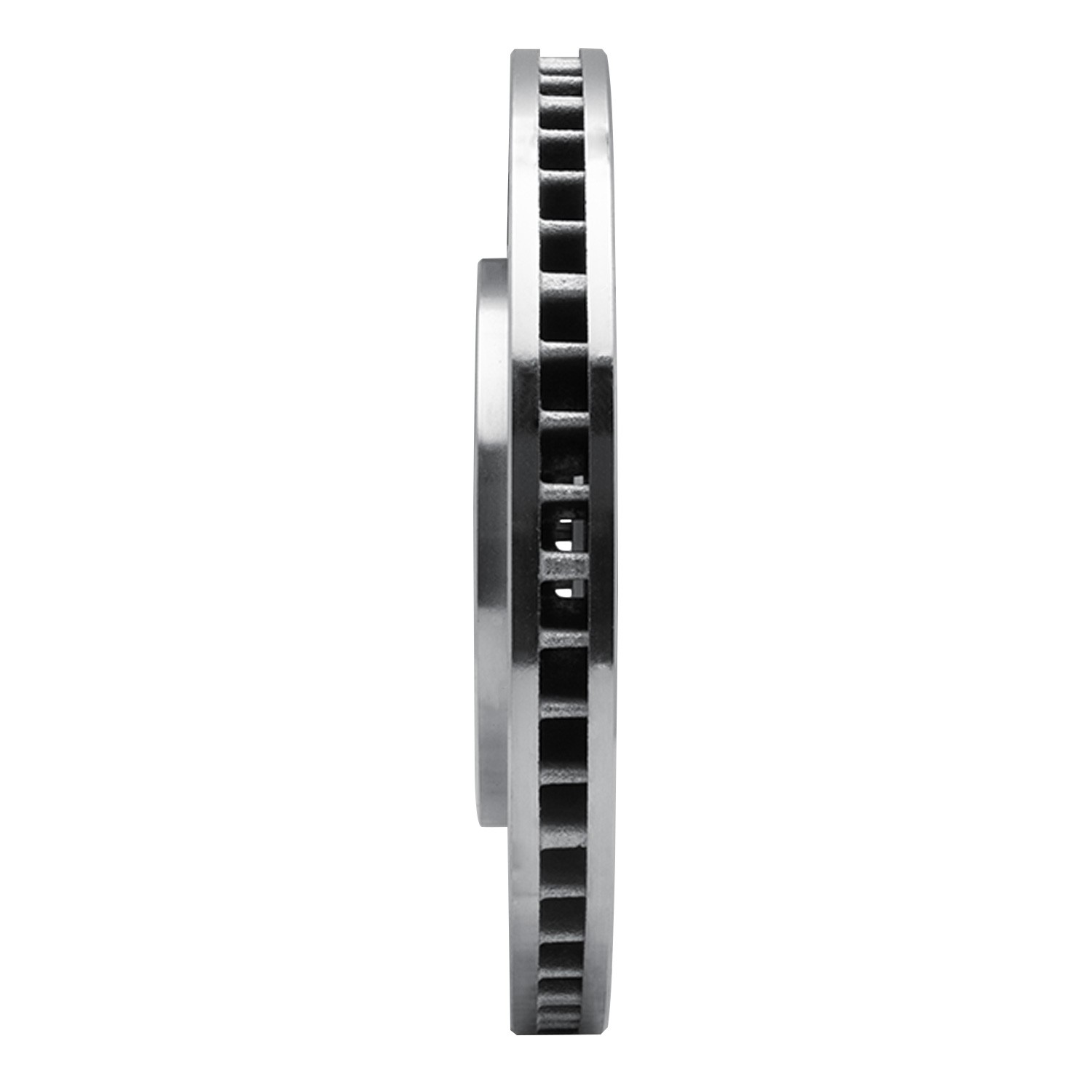 DYN 631-67092L DFC Brake Rotor - Drilled and Slotted - Silver - Image 5