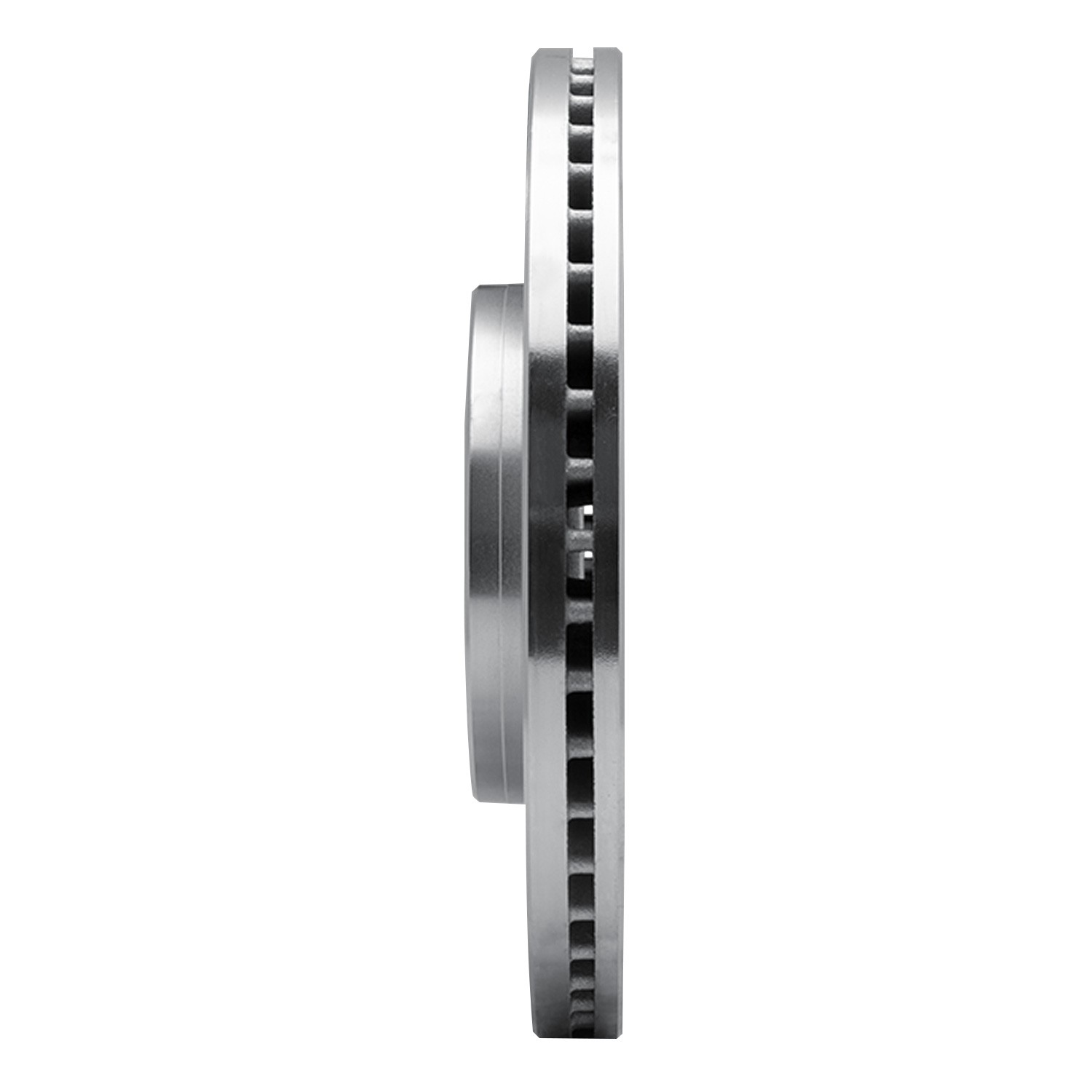 DYN 631-67100R DFC Brake Rotor - Drilled and Slotted - Silver - Image 4
