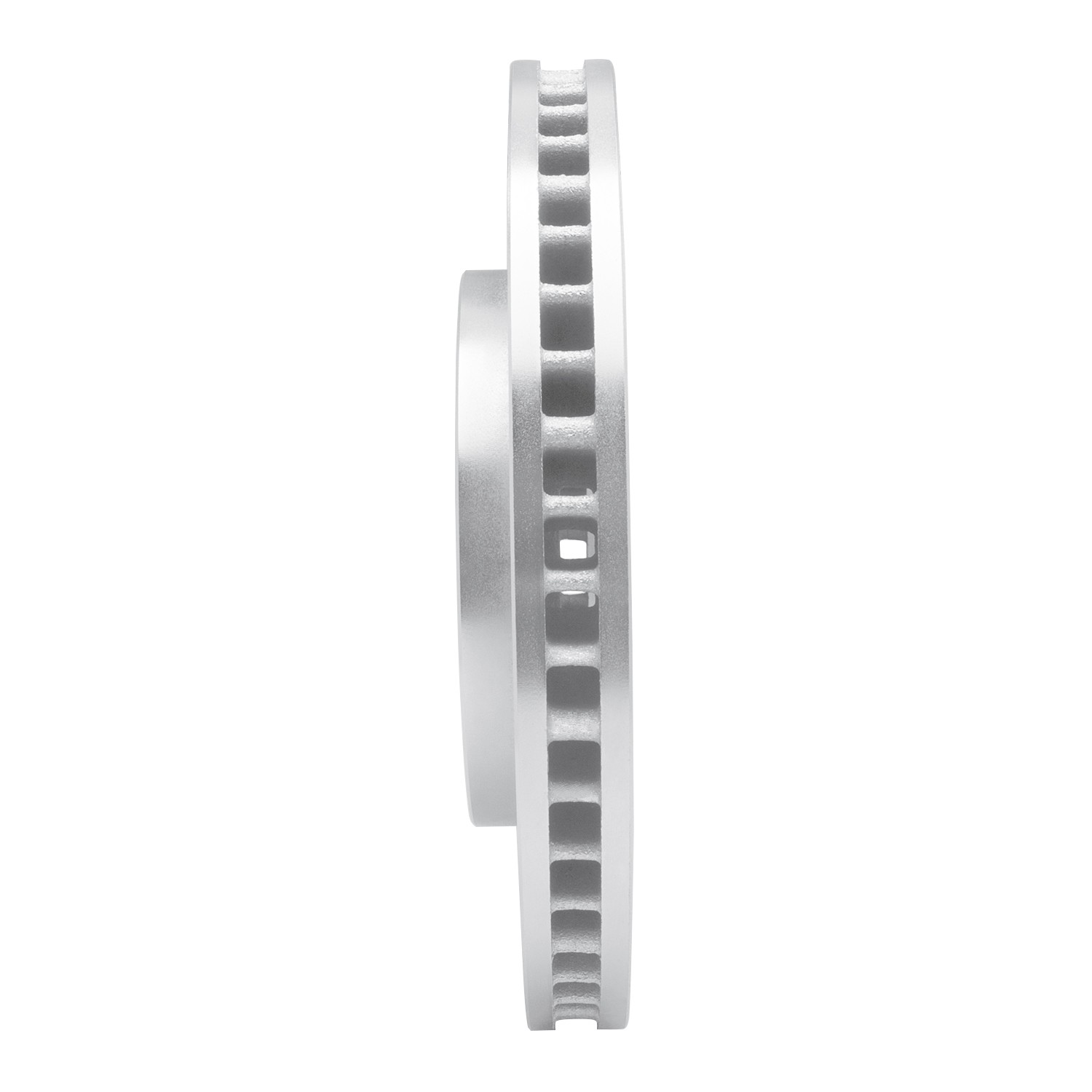 DYN 631-67103R DFC Brake Rotor - Drilled and Slotted - Silver
