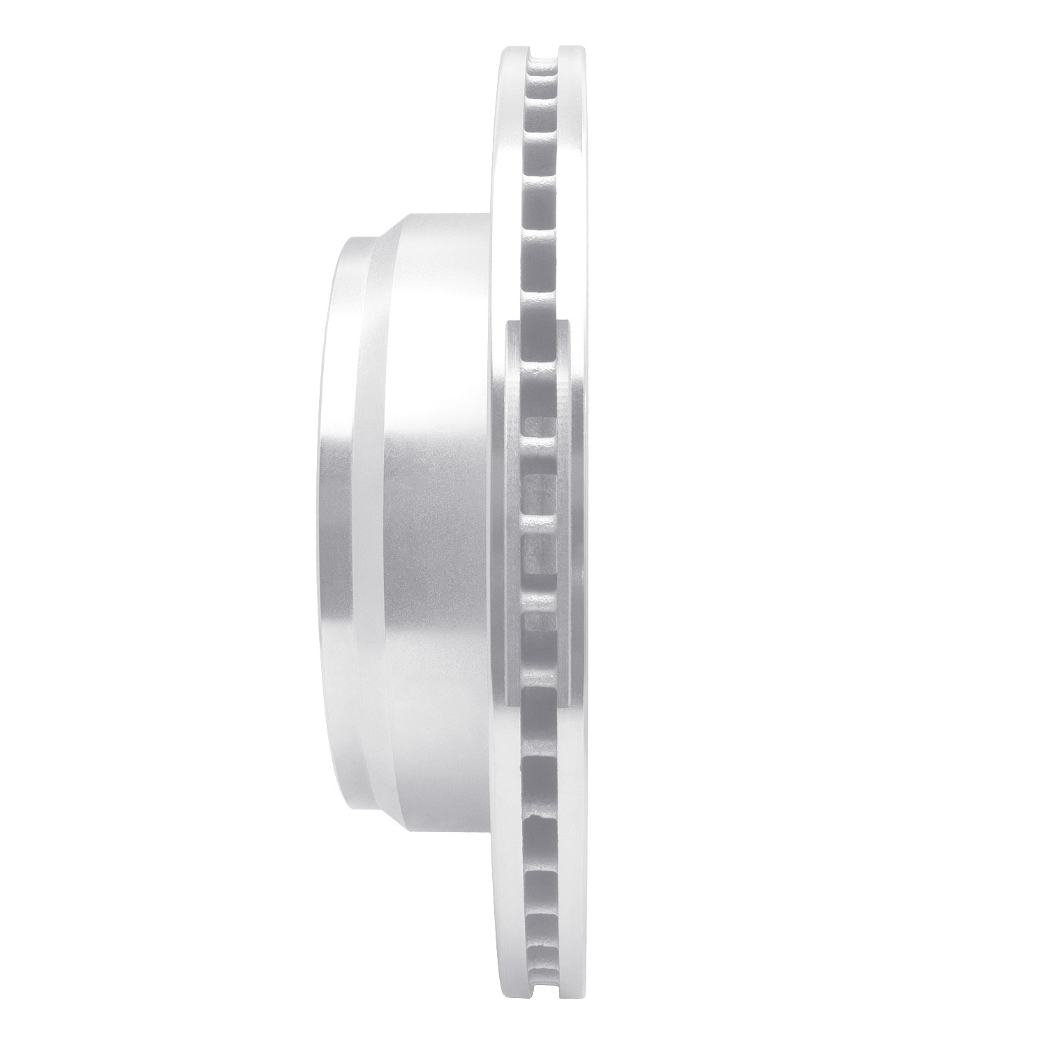 DYN 631-67109R DFC Brake Rotor - Drilled and Slotted - Silver - Image 4