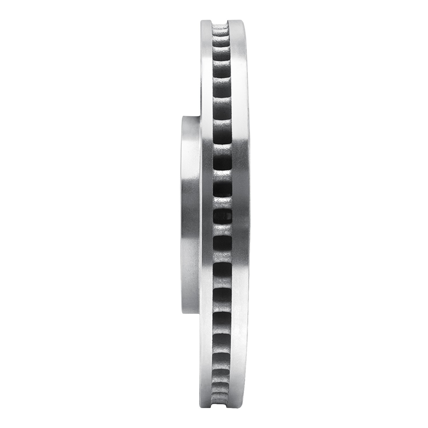 DYN 631-68014R DFC Brake Rotor - Drilled and Slotted - Silver - Image 5