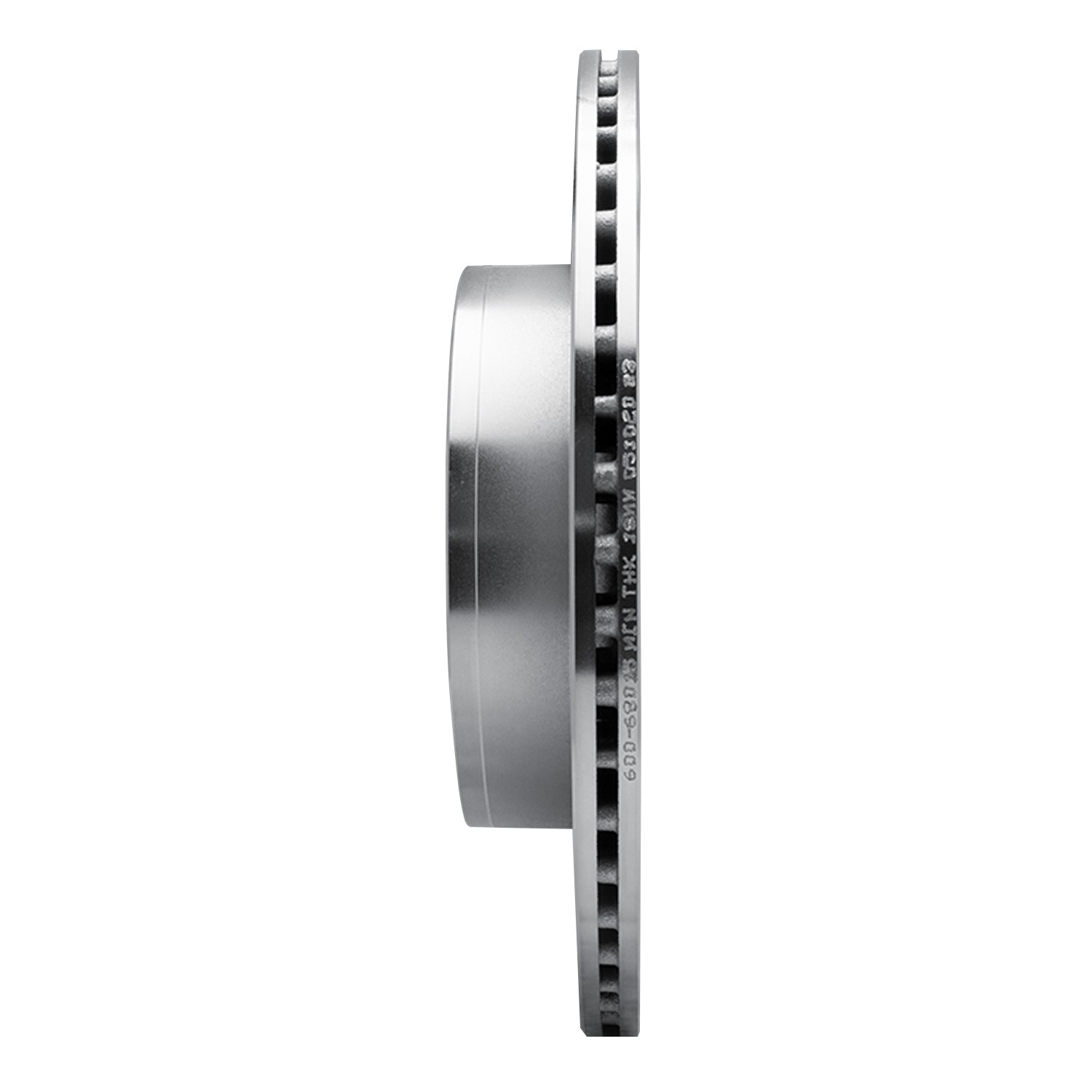 DYN 631-68015L DFC Brake Rotor - Drilled and Slotted - Silver - Image 5
