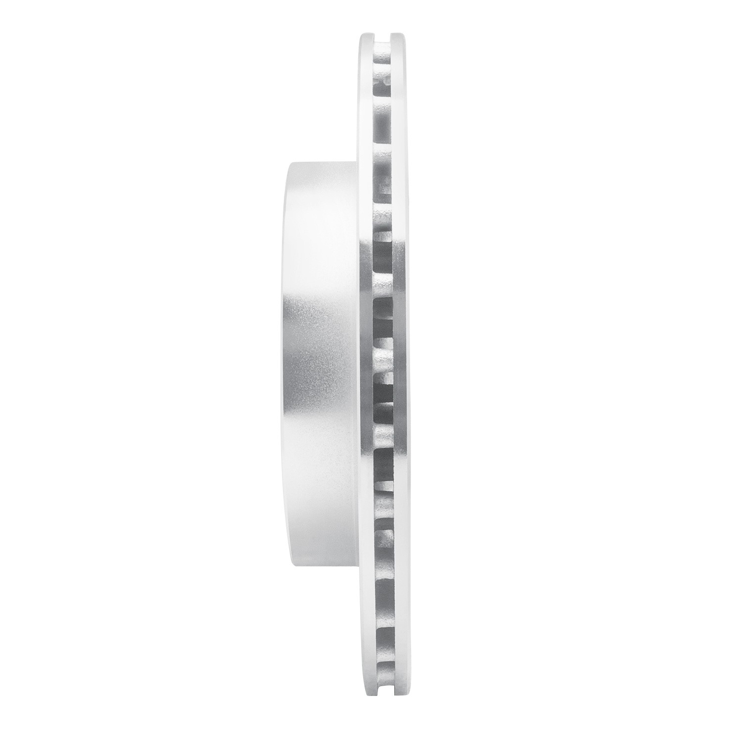 DYN 631-72042L DFC Brake Rotor - Drilled and Slotted - Silver
