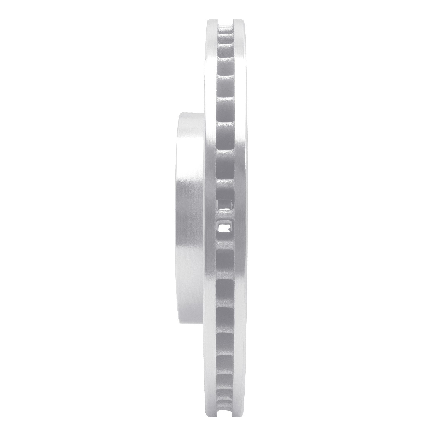 DYN 631-72059L DFC Brake Rotor - Drilled and Slotted - Silver