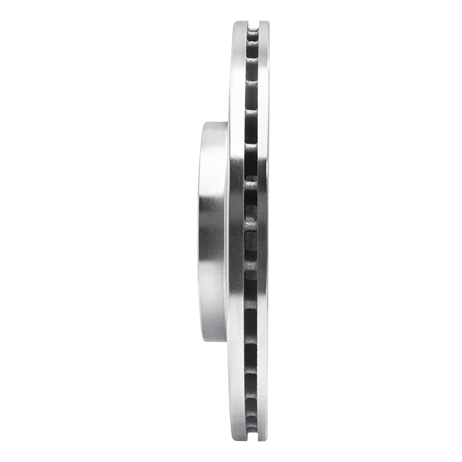 DYN 631-72061L DFC Brake Rotor - Drilled and Slotted - Silver - Image 5