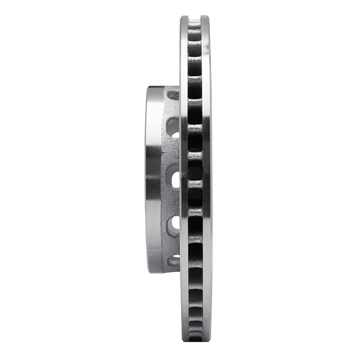 DYN 631-73024L DFC Brake Rotor - Drilled and Slotted - Silver - Image 5