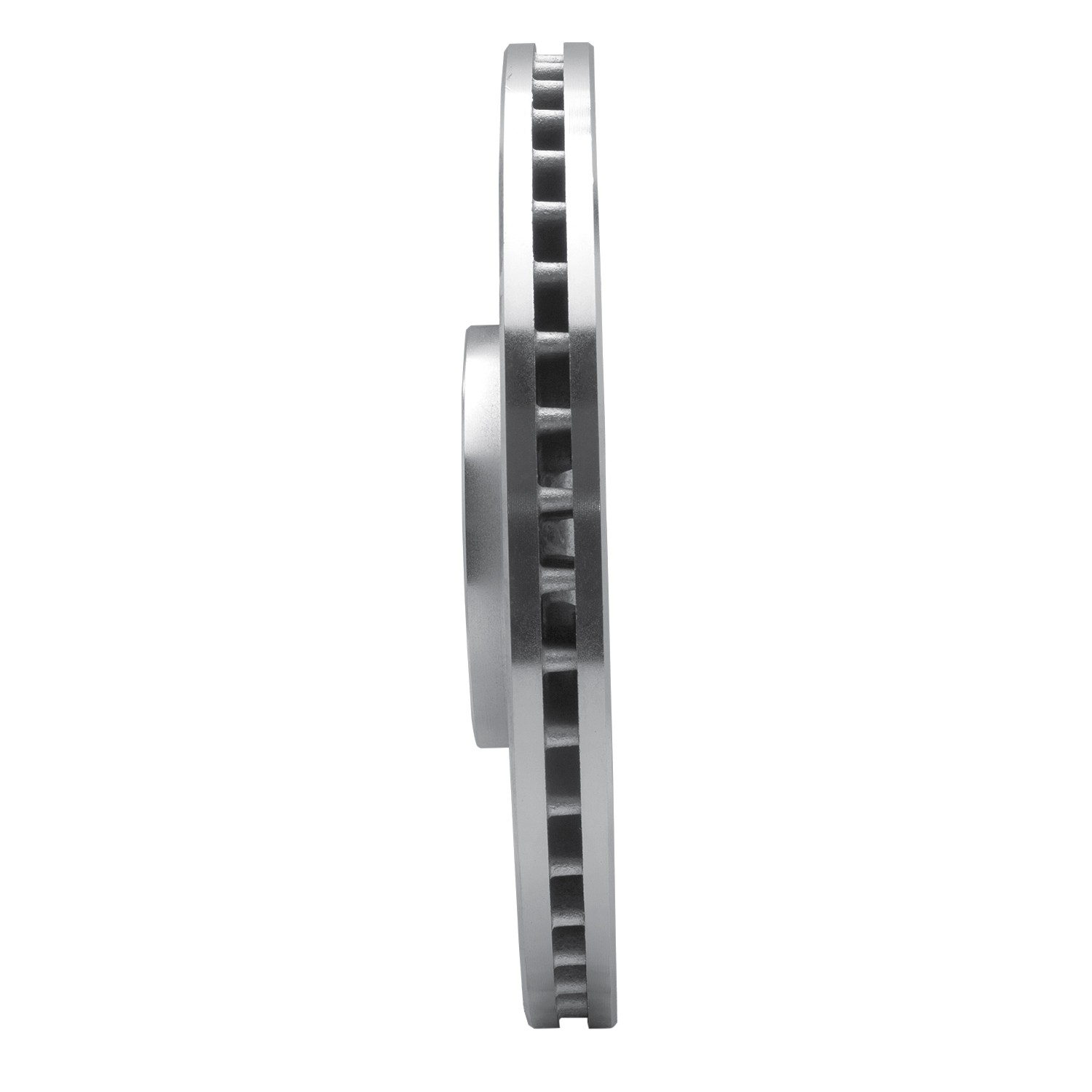 DYN 631-73031L DFC Brake Rotor - Drilled and Slotted - Silver