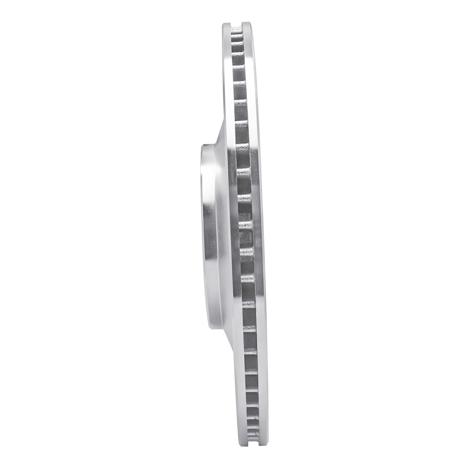 DYN 631-73046L DFC Brake Rotor - Drilled and Slotted - Silver