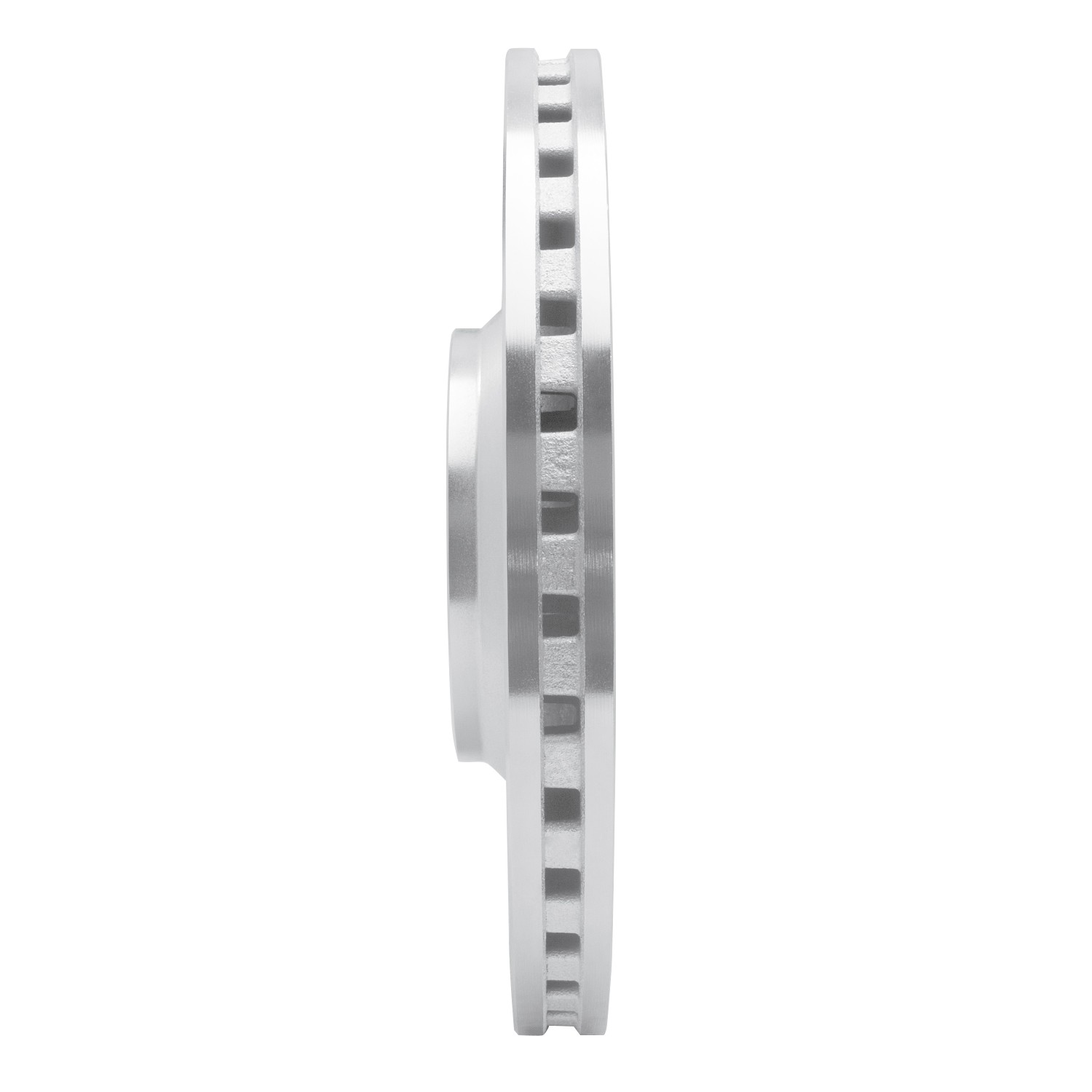DYN 631-73054R DFC Brake Rotor - Drilled and Slotted - Silver - Image 5