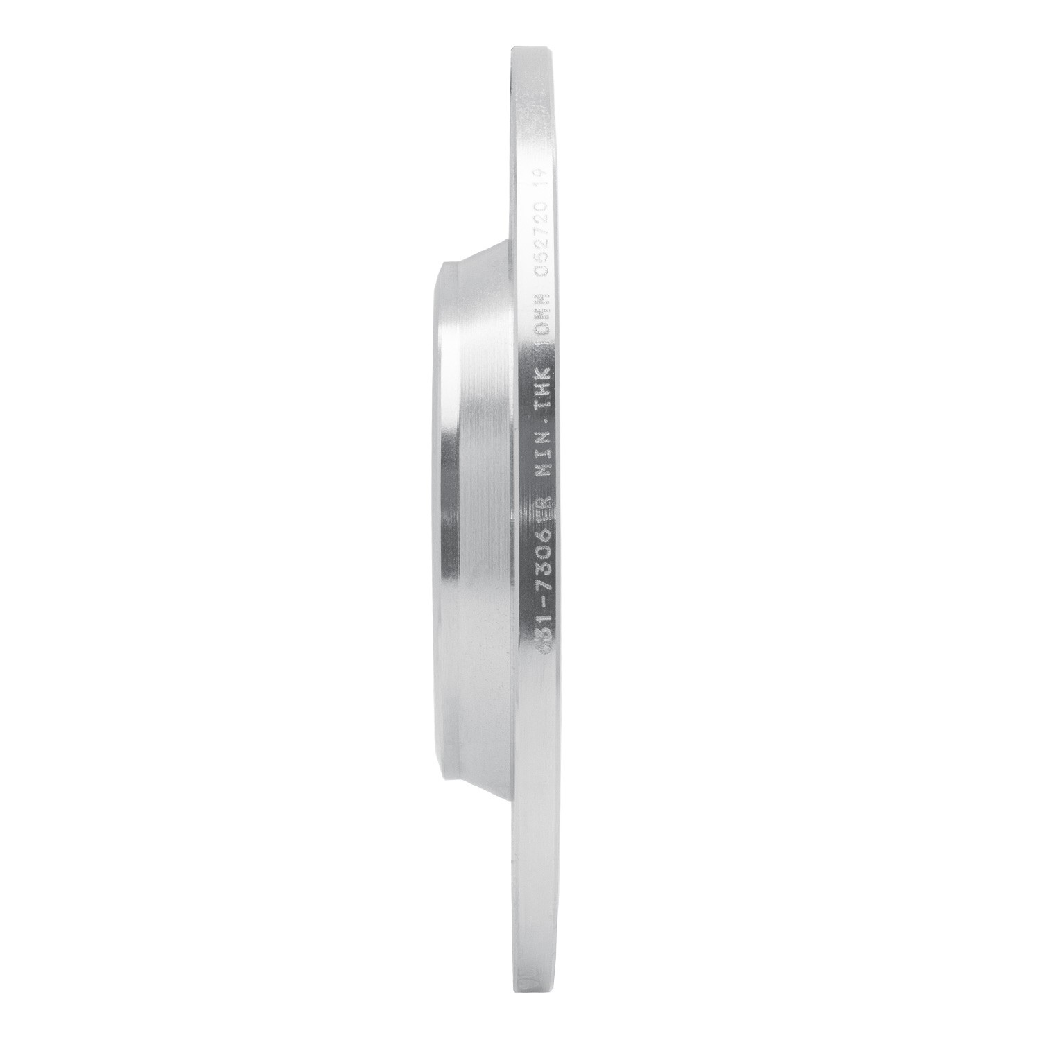 DYN 631-73061R DFC Brake Rotor - Drilled and Slotted - Silver - Image 5