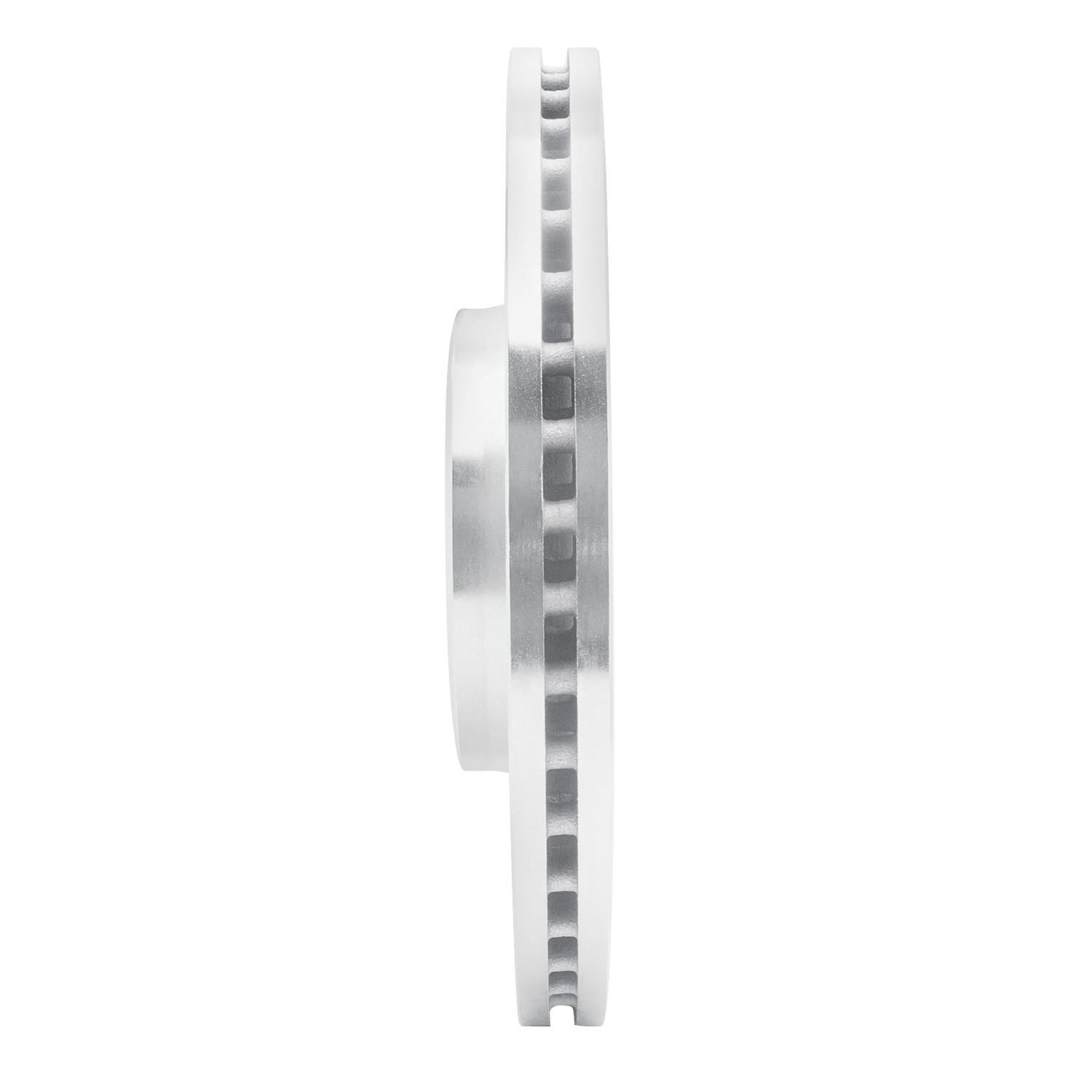 DYN 631-73067L DFC Brake Rotor - Drilled and Slotted - Silver